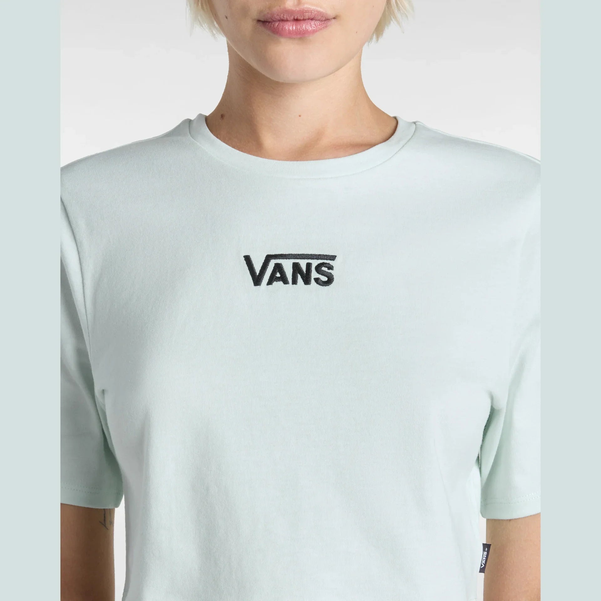VANS Flying V Crew Crop II HINT OF MINT Póló kép 6