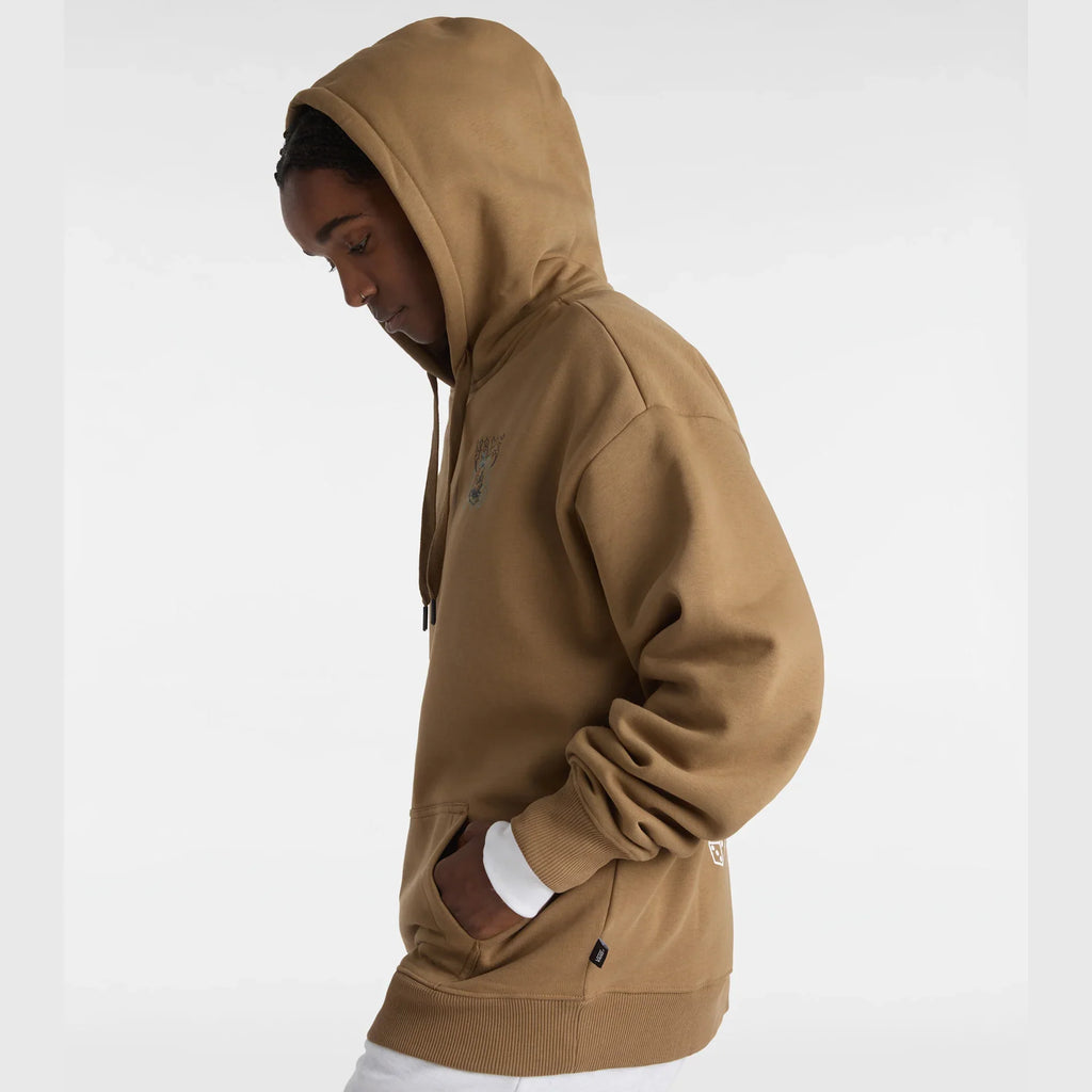 VANS SKULL OS HOODIE OTTER kép 5