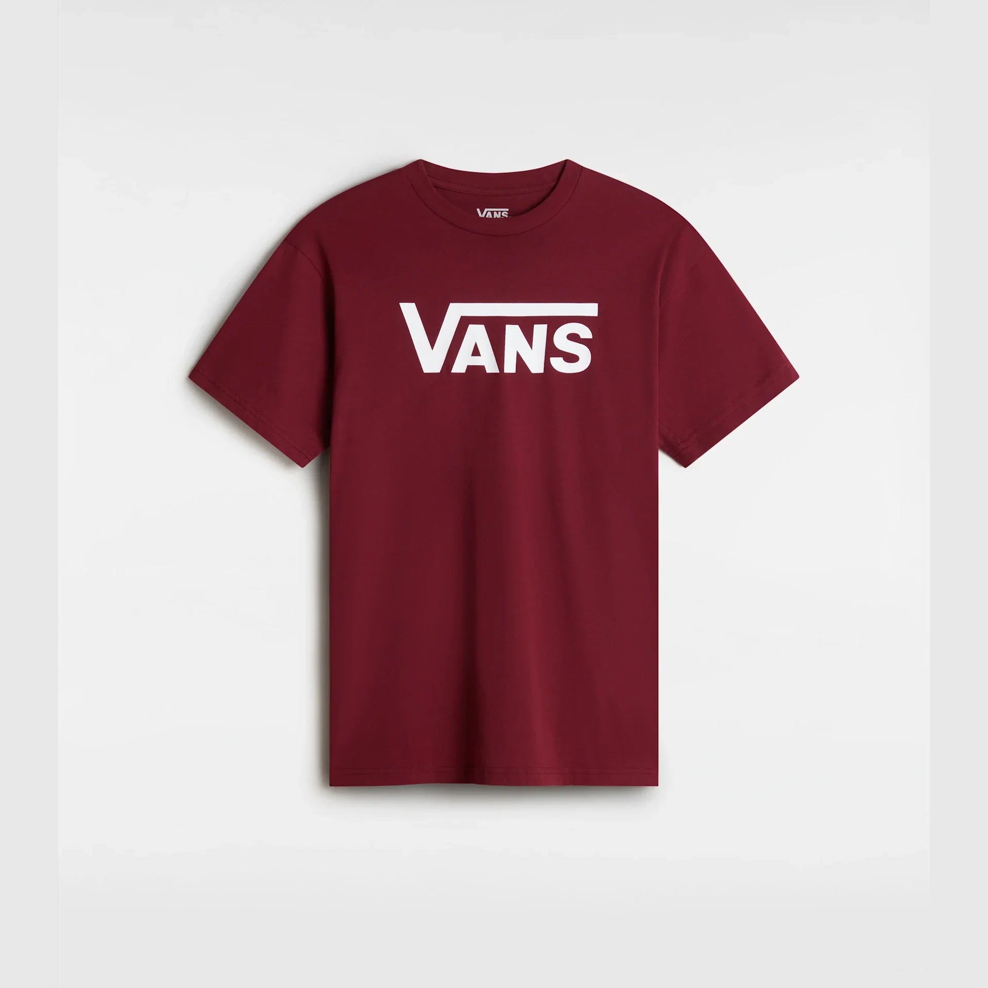 VANS VANS CLASSIC Burgundy/White Póló kép 1