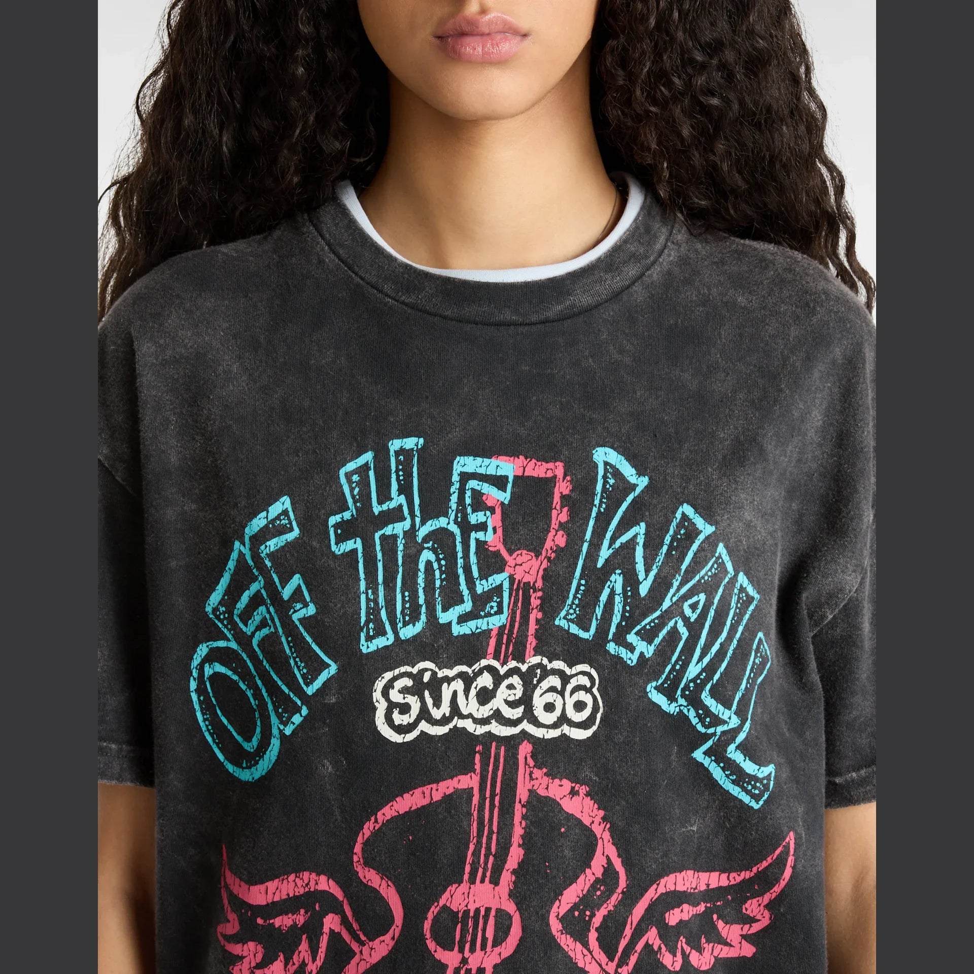 VANS GUITAR SOLO OVERSIZED Black kép 6