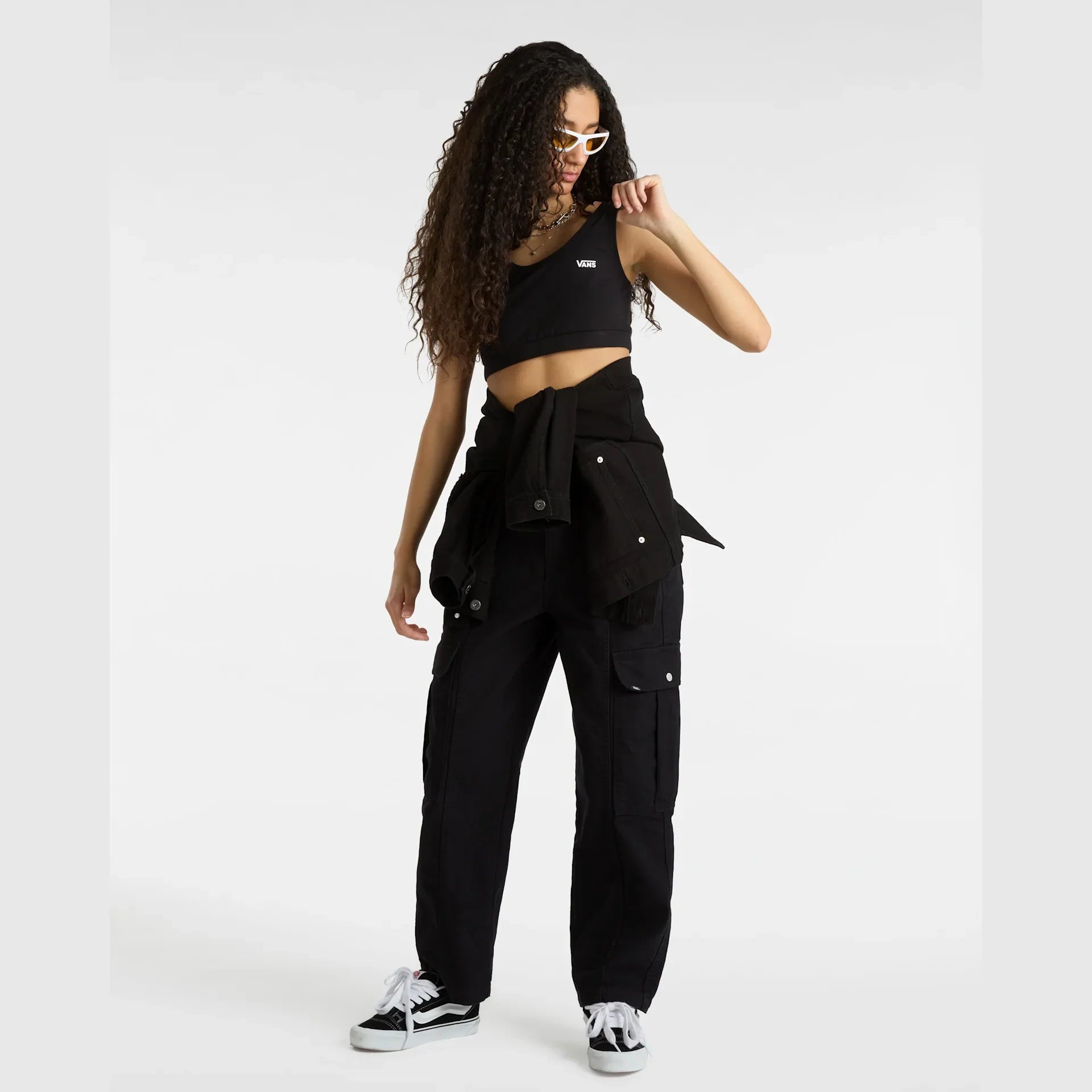 VANS Sidewalk Pant Black kép 6