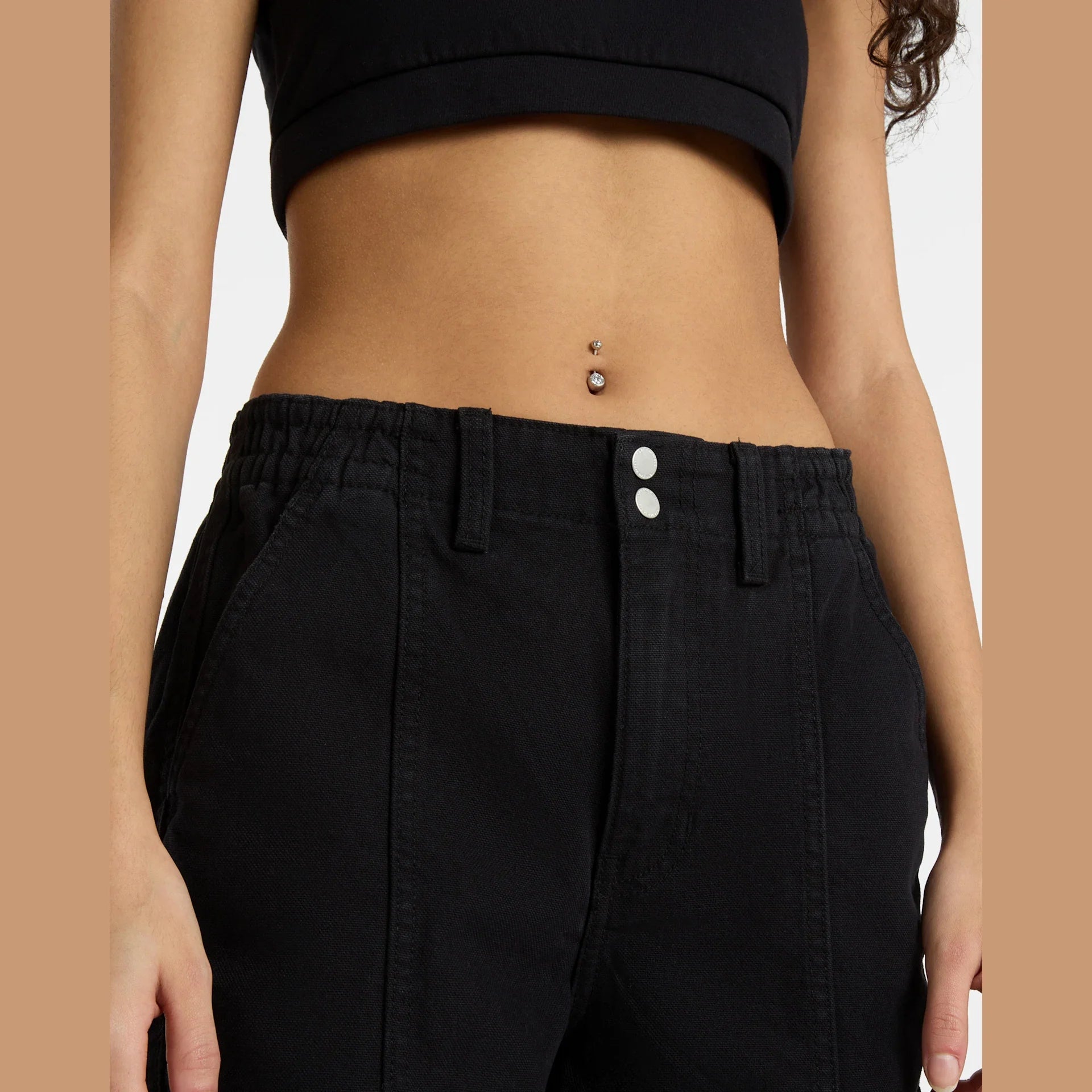 VANS Sidewalk Pant Black kép 7