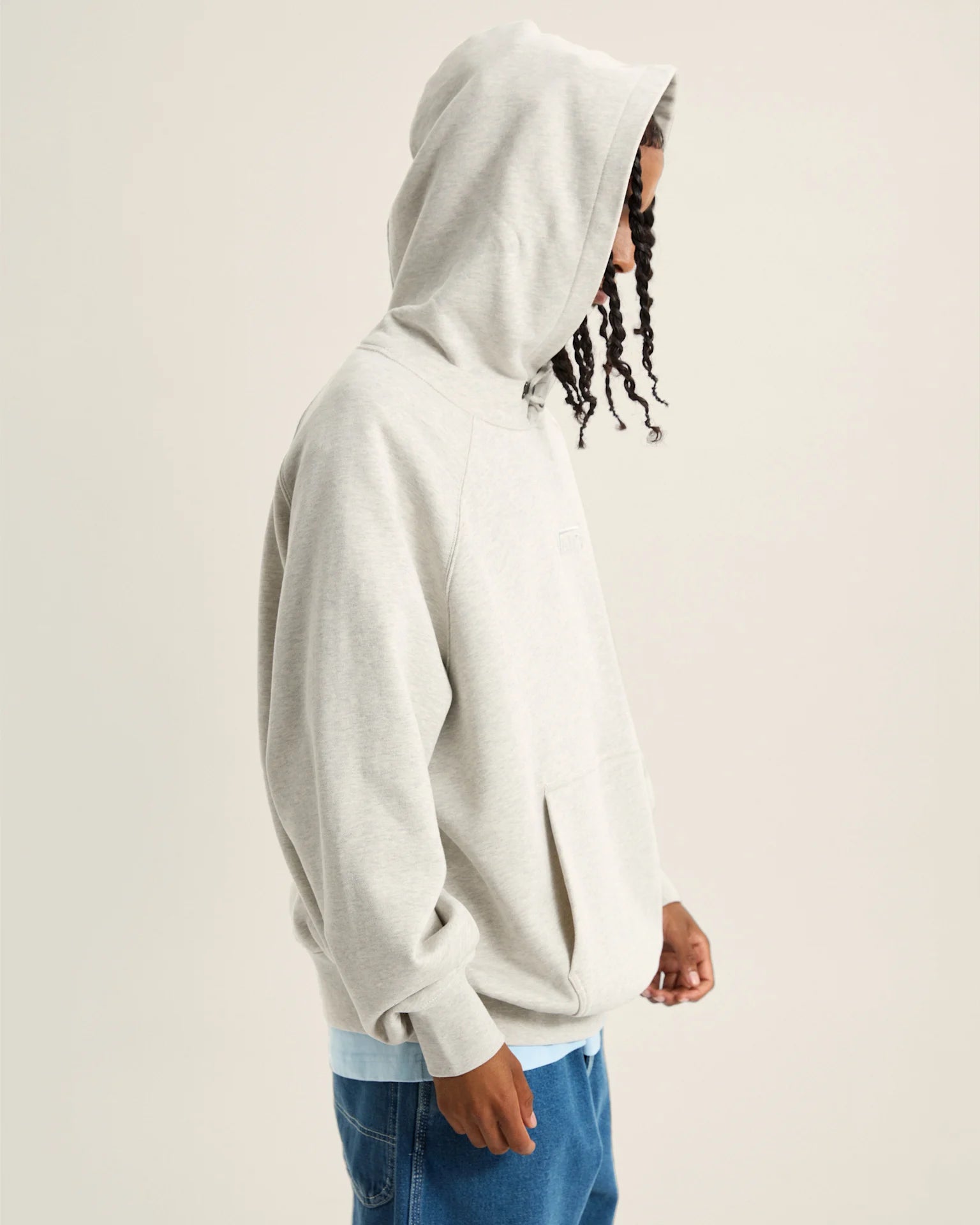 VANS LX Premium Hoodie Fleec ASH HEATHER Póló VN000GZ1RKZ1 - 5