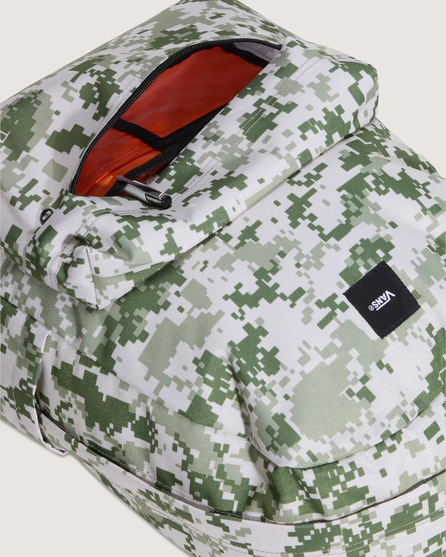 VANS Old Skool Backpack Neutral Olive/Marshmallow Hátizsák VN000H4WGCY1 - 7