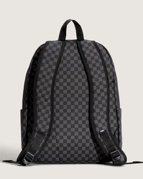 VANS Old Skool Check Backpack Black/Charcoal Hátizsák VN000H4XBA51 - 2