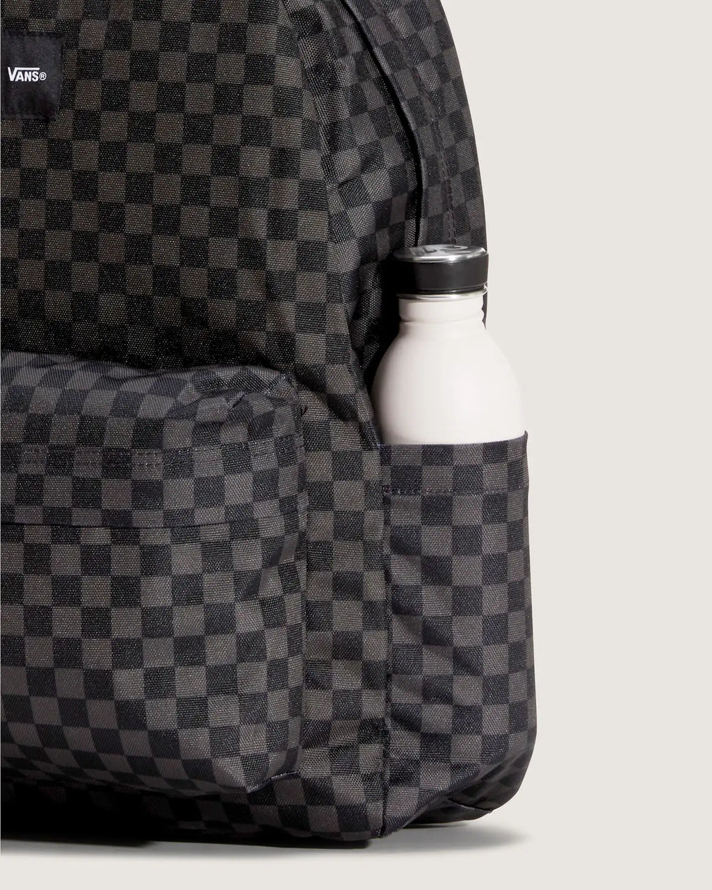 VANS Old Skool Check Backpack Black/Charcoal Hátizsák VN000H4XBA51 - 3