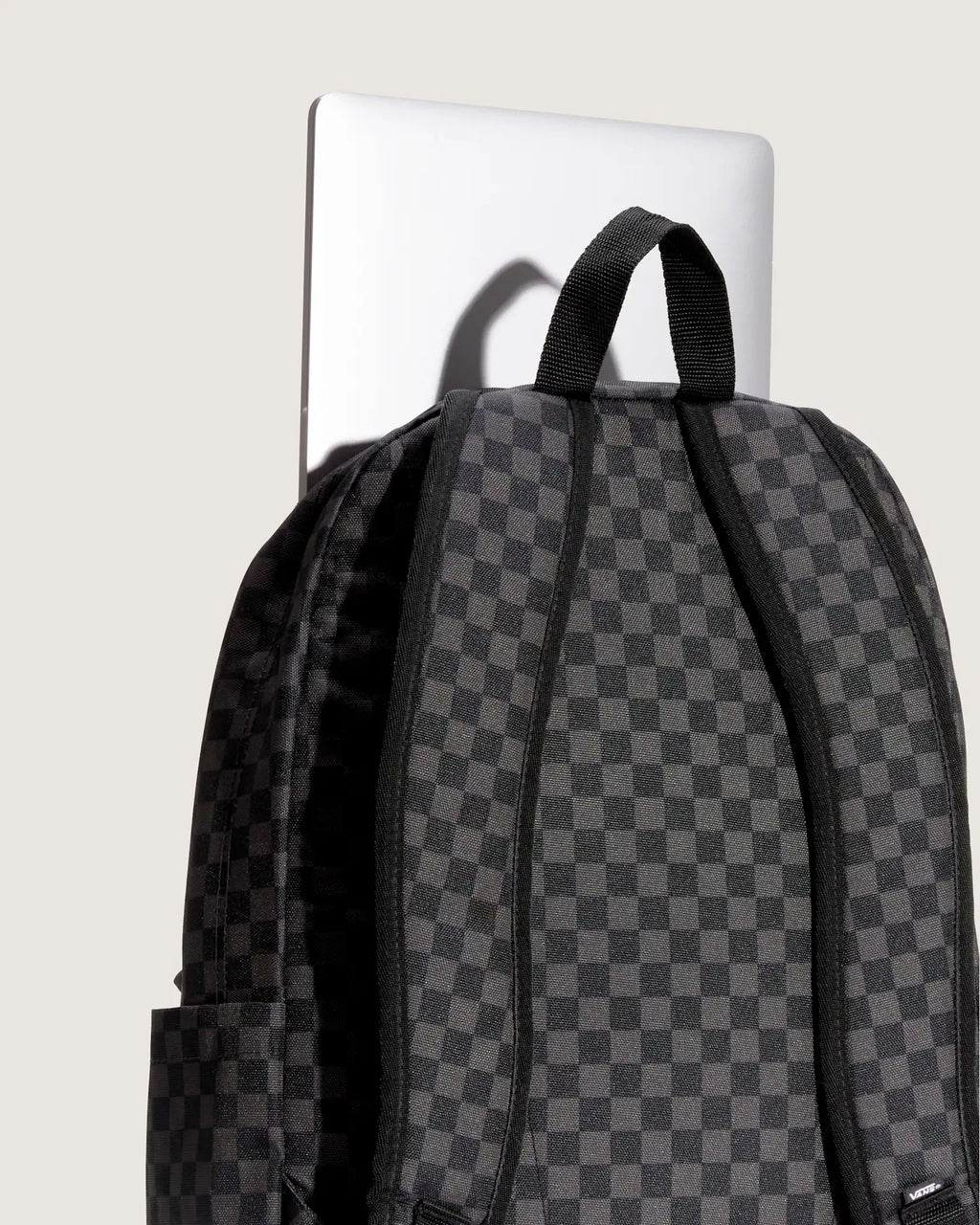 VANS Old Skool Check Backpack Black/Charcoal Hátizsák VN000H4XBA51 - 5