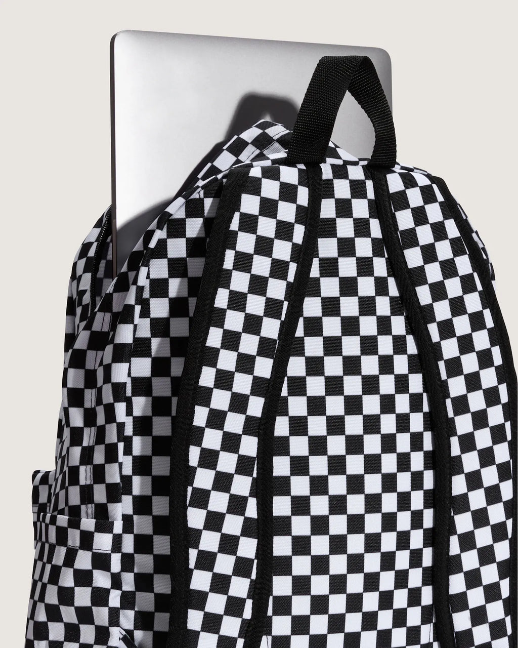 VANS Old Skool Check Backpack CHECKERBOARD Black/White Hátizsák VN000H4XY281 - 5