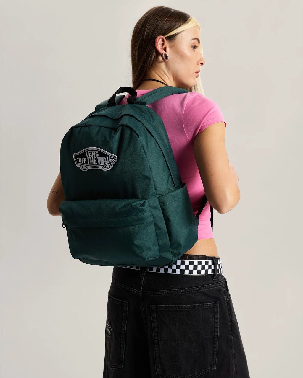 VANS Old Skool Classic Backpack Mystic Moss Hátizsák VN000H4YFRJ1 - 8