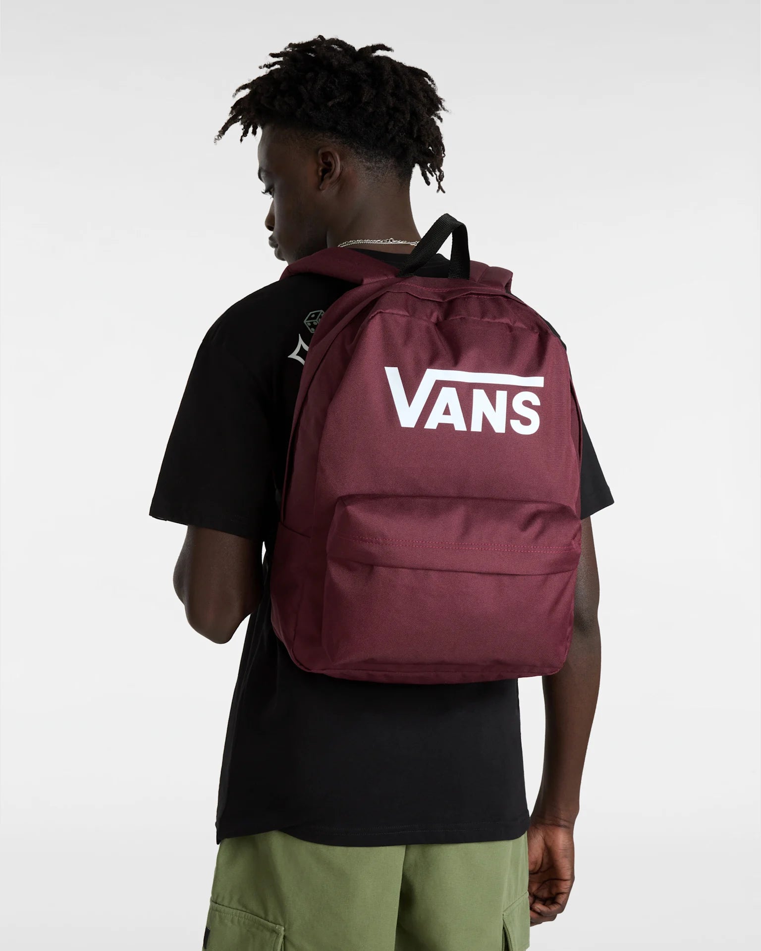 VANS Old Skool Print Backpack Port Royale Hátizsák VN000H504QU1 - 5