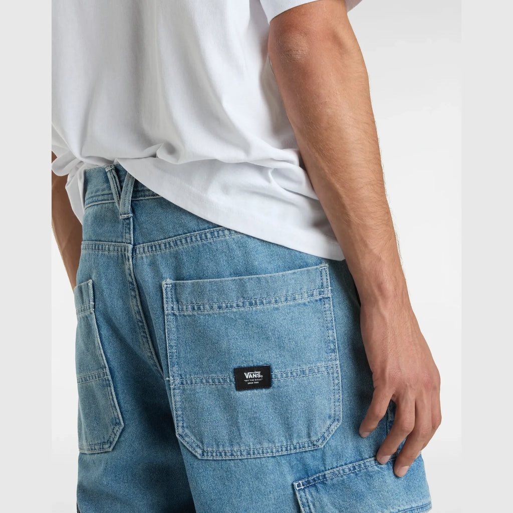 VANS Service Cargo Loose Denim Pant STONEWASH/BLUE kép 8