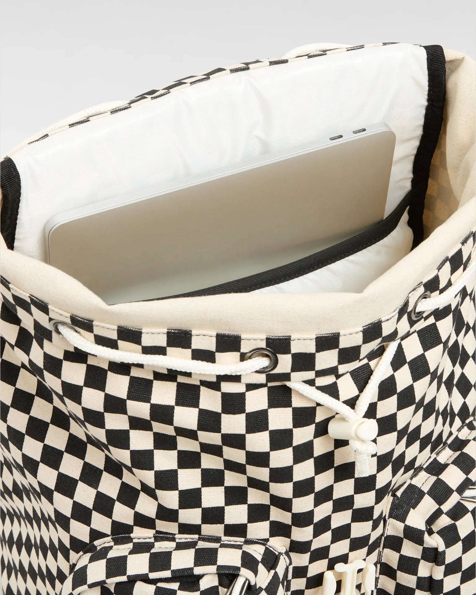 VANS Field Trippin Rucksack Black/White kép 5