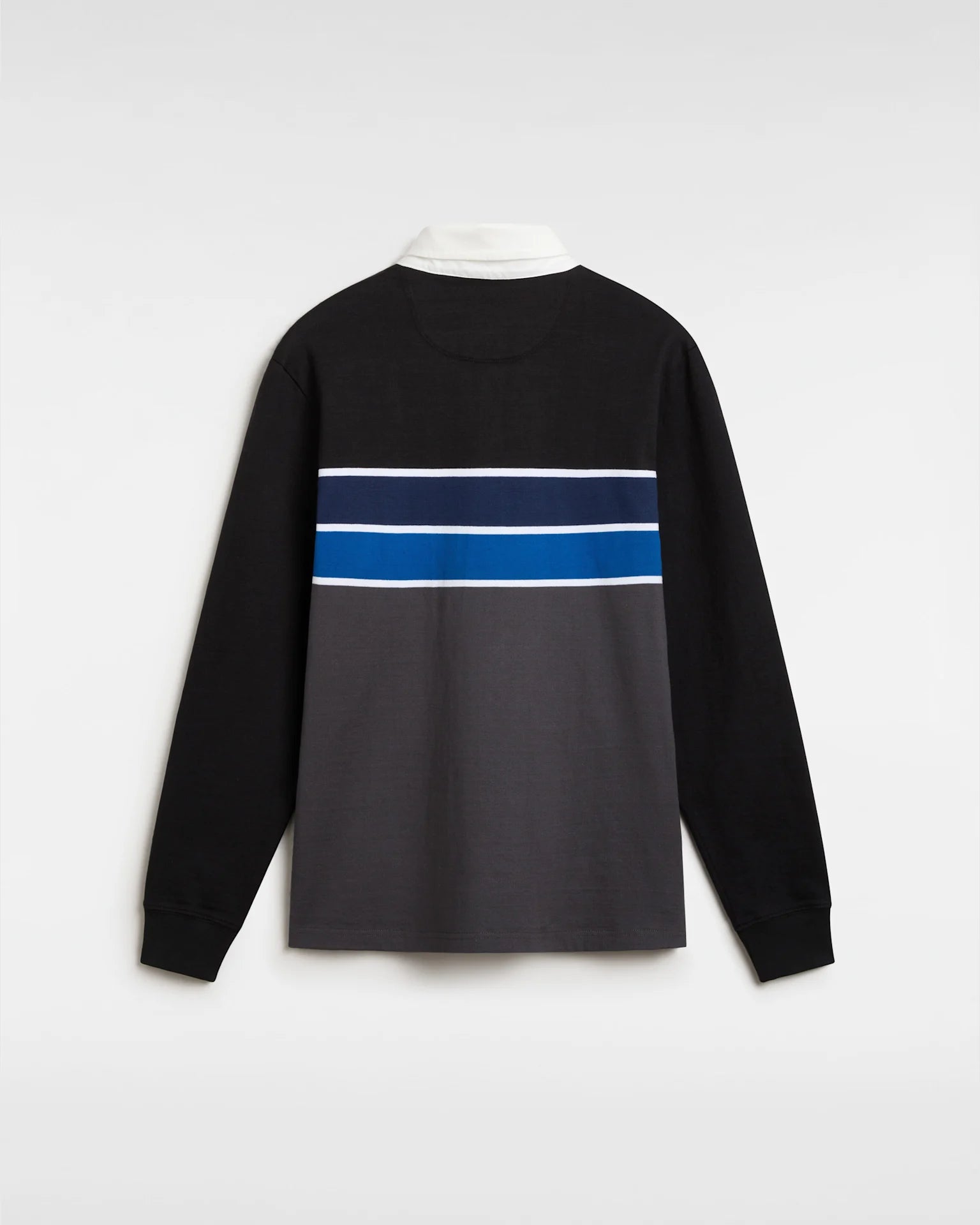 VANS Harrison Rugby LS Knit BLACK/ASPHALT Ing VN000HDZKOU1 - 2