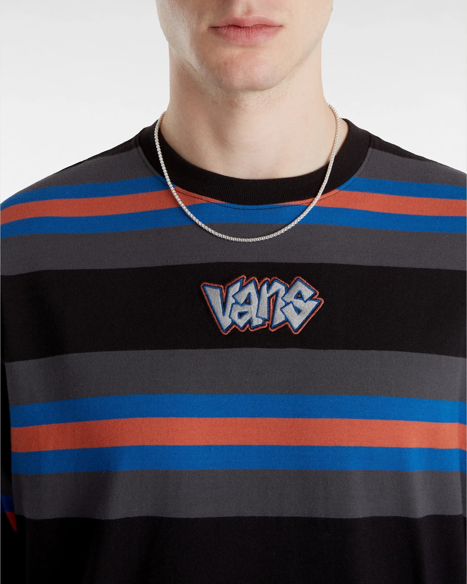 VANS Wilton LS Knit BLACK/ASPHALT Ing VN000HE2KOU1 - 7