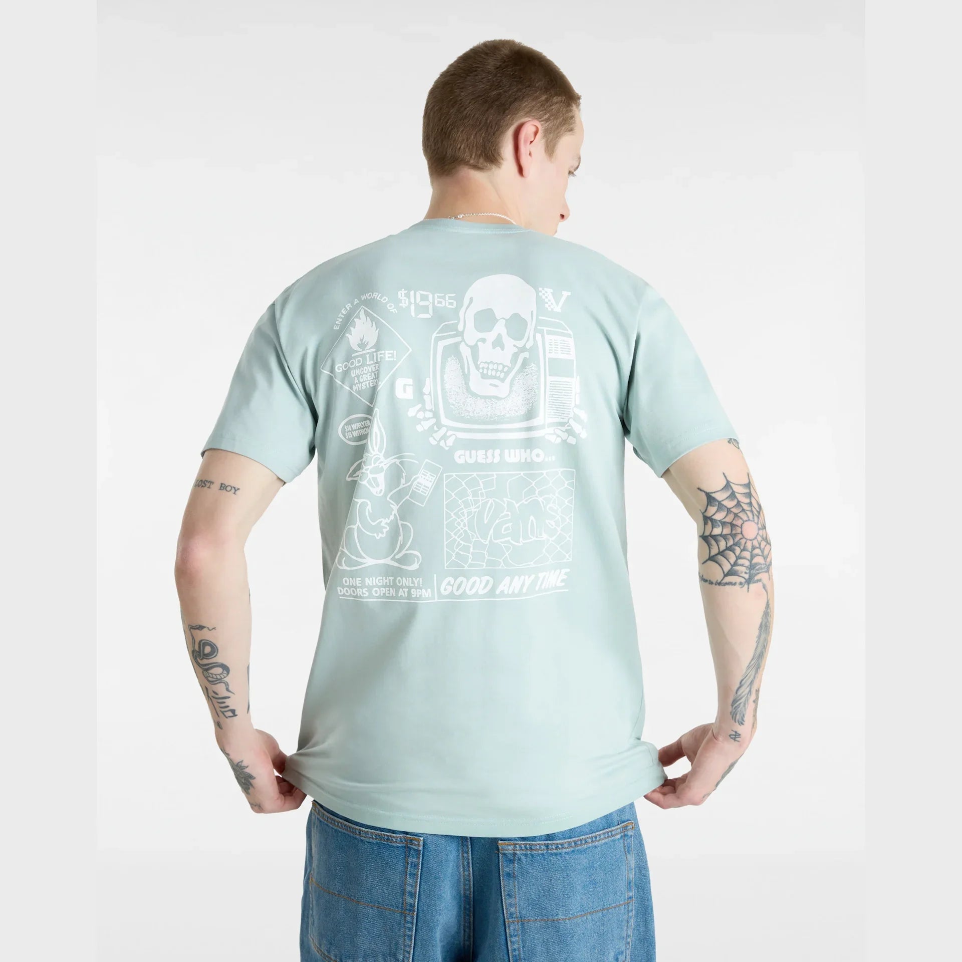 VANS CRAZY EDDY SS GRAY MIST kép 4