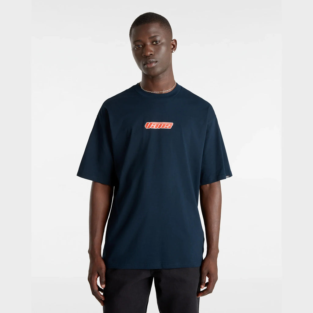 VANS Retro V SS Navy kép 3