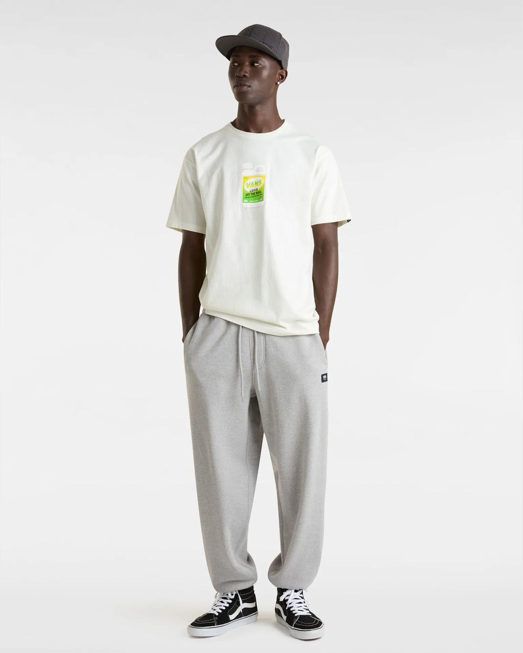 VANS Extra Strength SS MARSHMALLOW Póló VN000HG1FS81 - 5