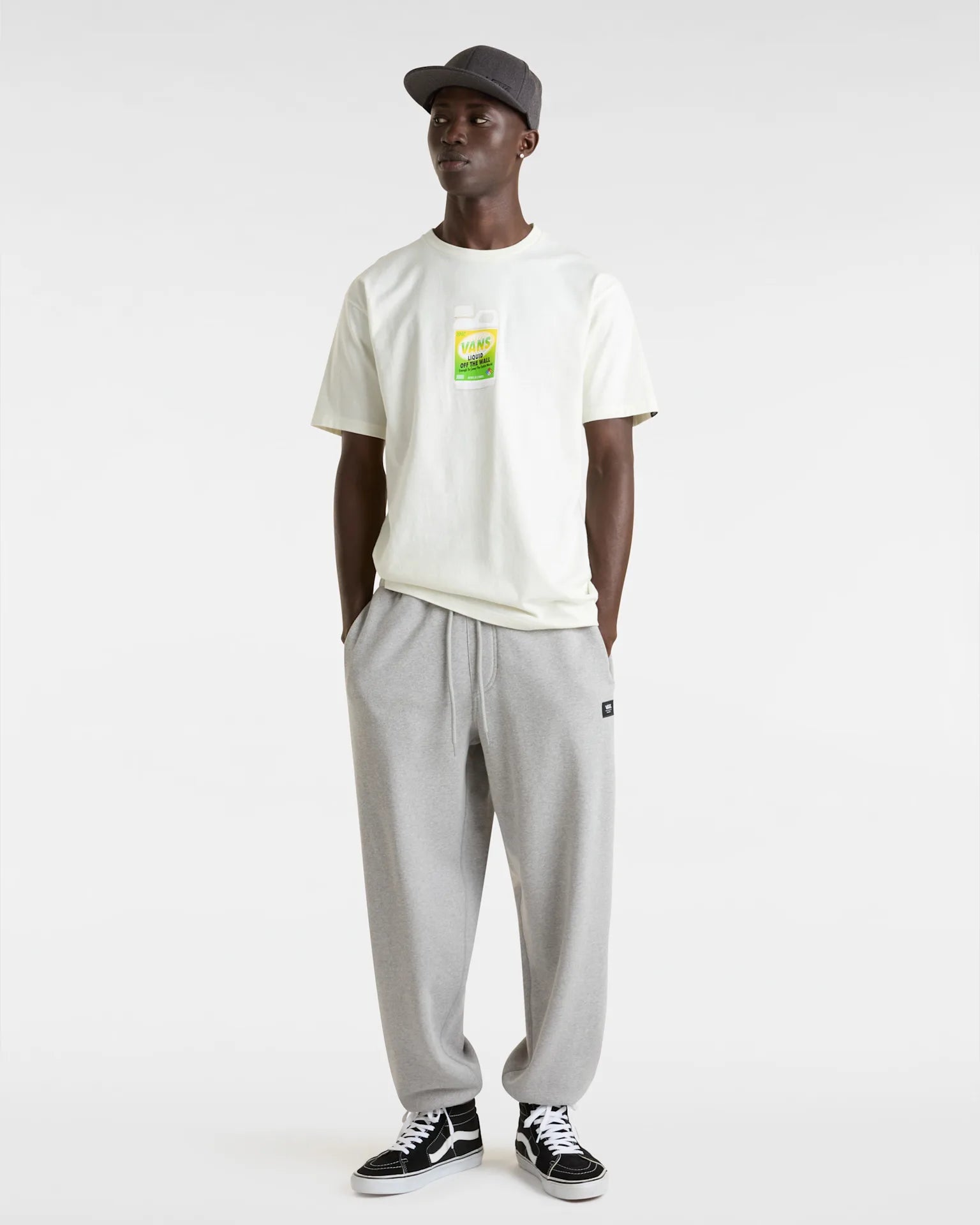 VANS Extra Strength SS MARSHMALLOW Póló VN000HG1FS81 - 5