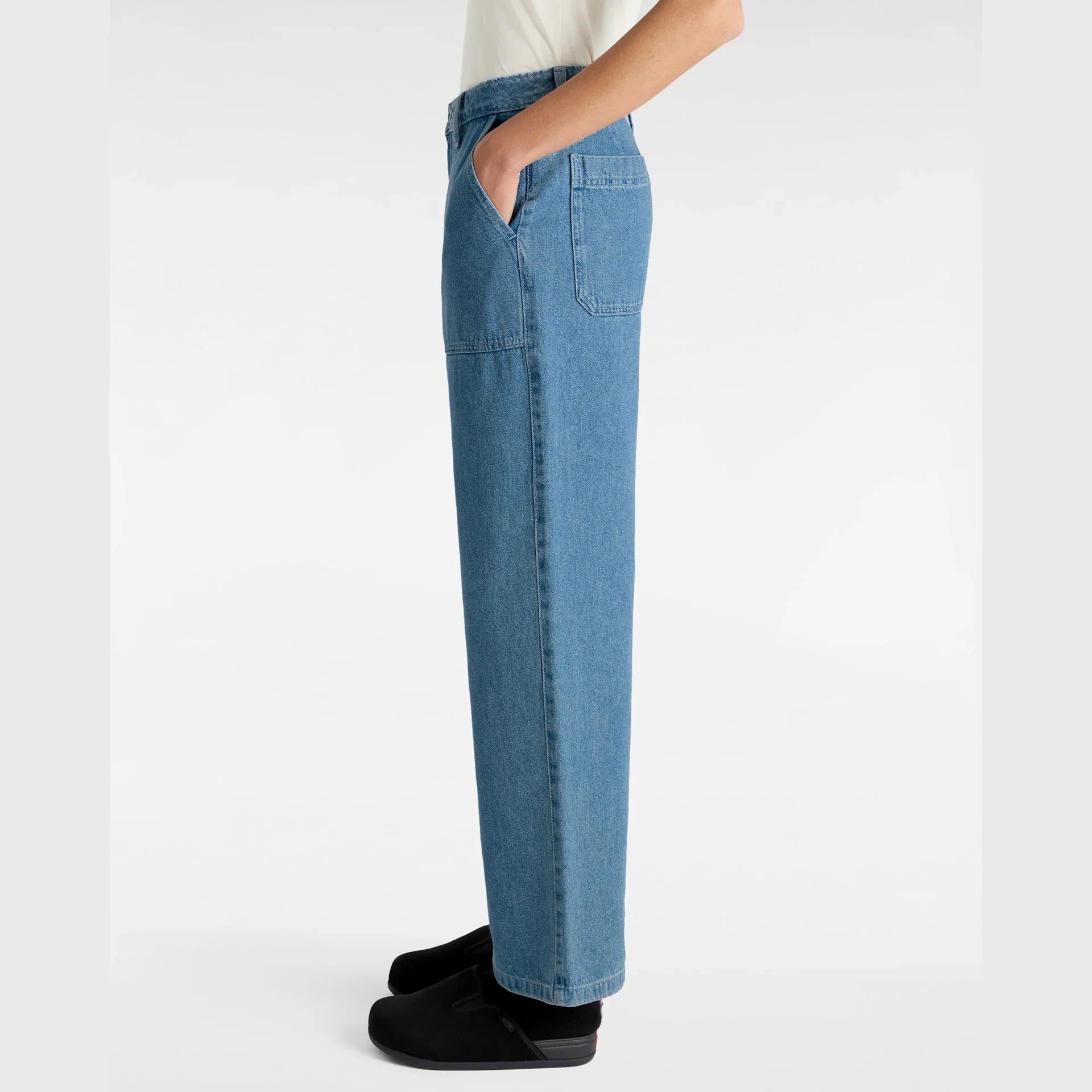VANS Union Relaxed Denim Carpenter Pant Stone Wash kép 5