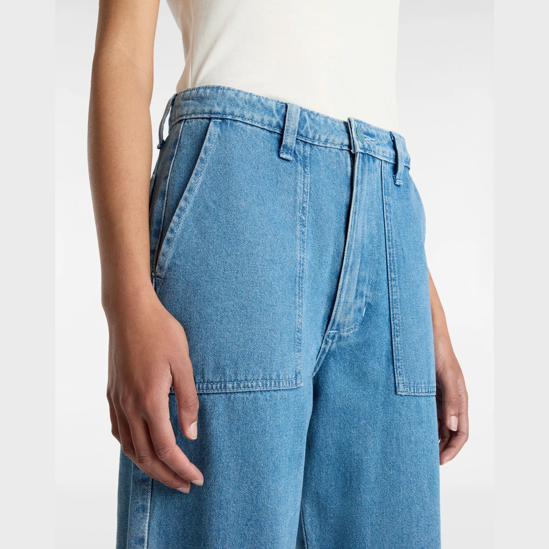 VANS Union Relaxed Denim Carpenter Pant Stone Wash kép 7