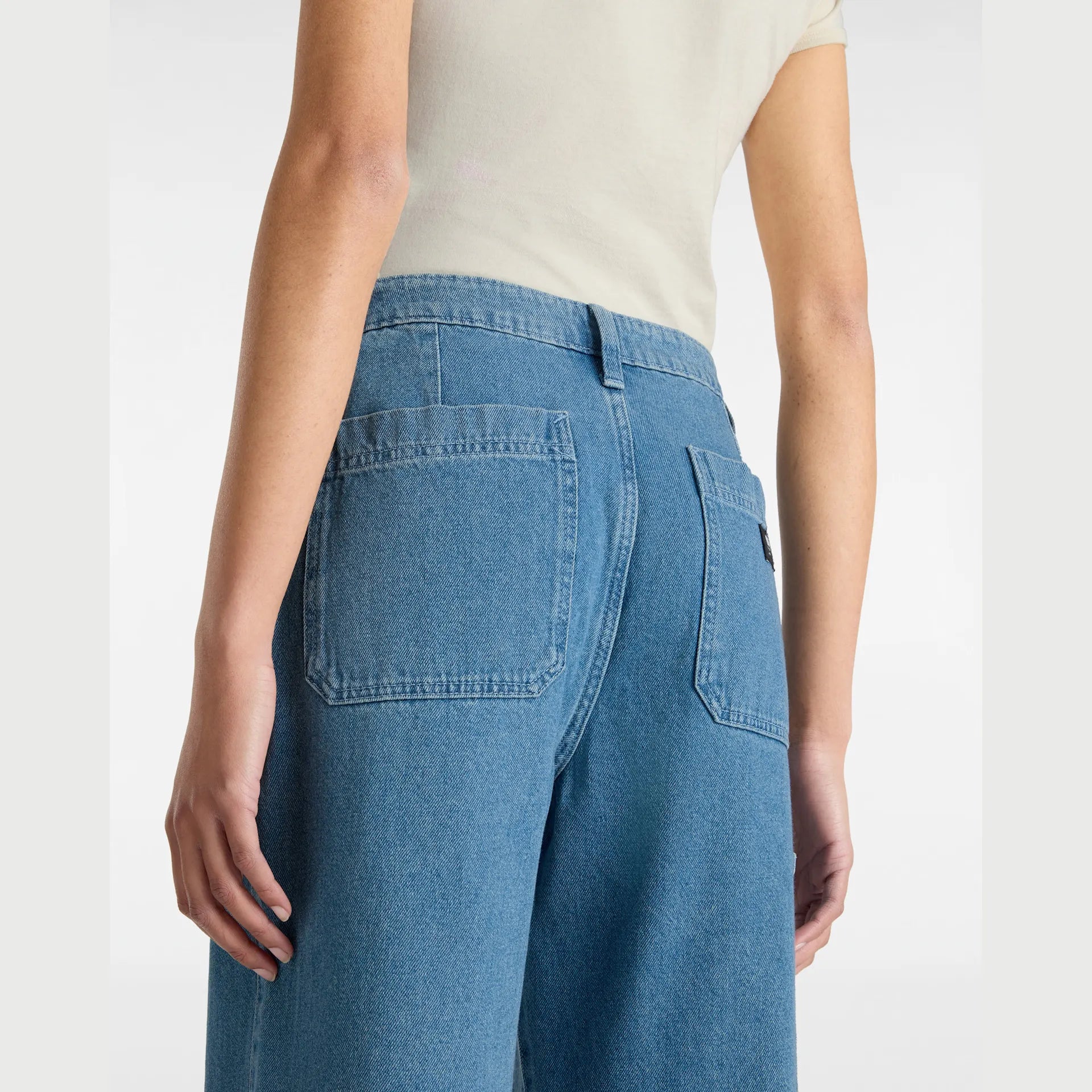 VANS Union Relaxed Denim Carpenter Pant Stone Wash kép 8