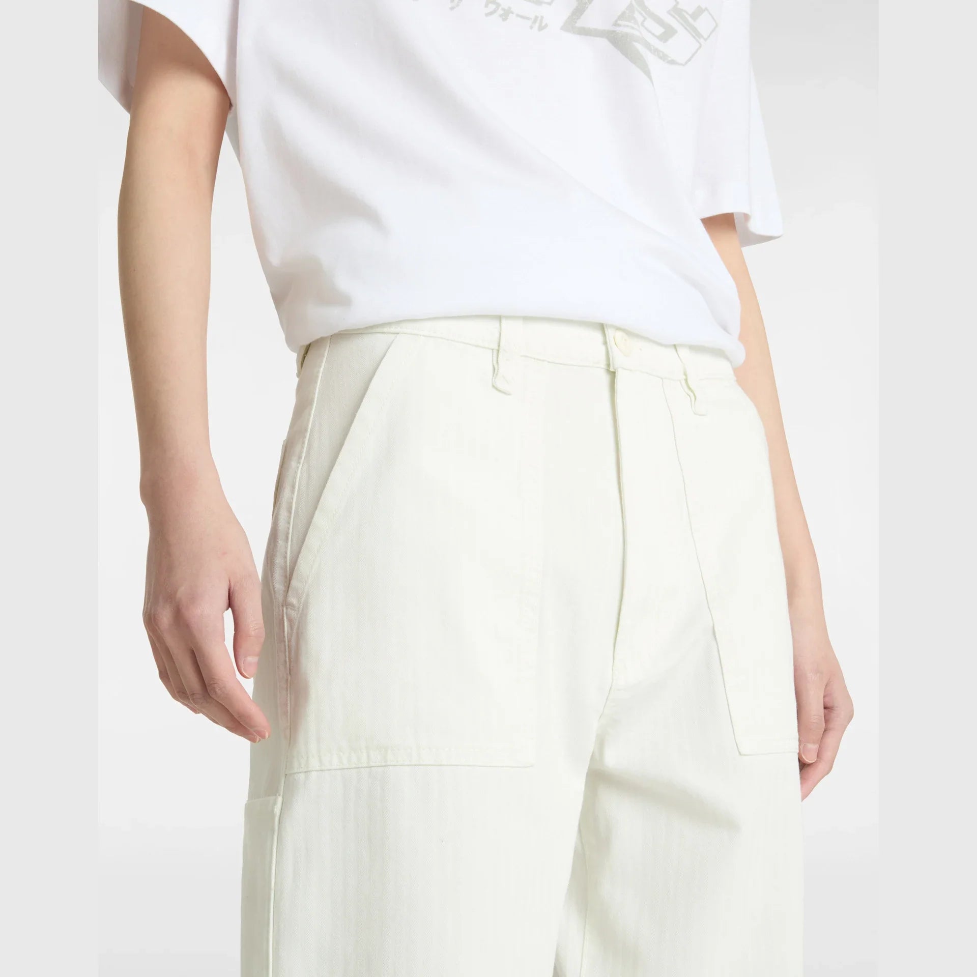 VANS Union Relaxed Carpenter Pant marshmallow kép 7