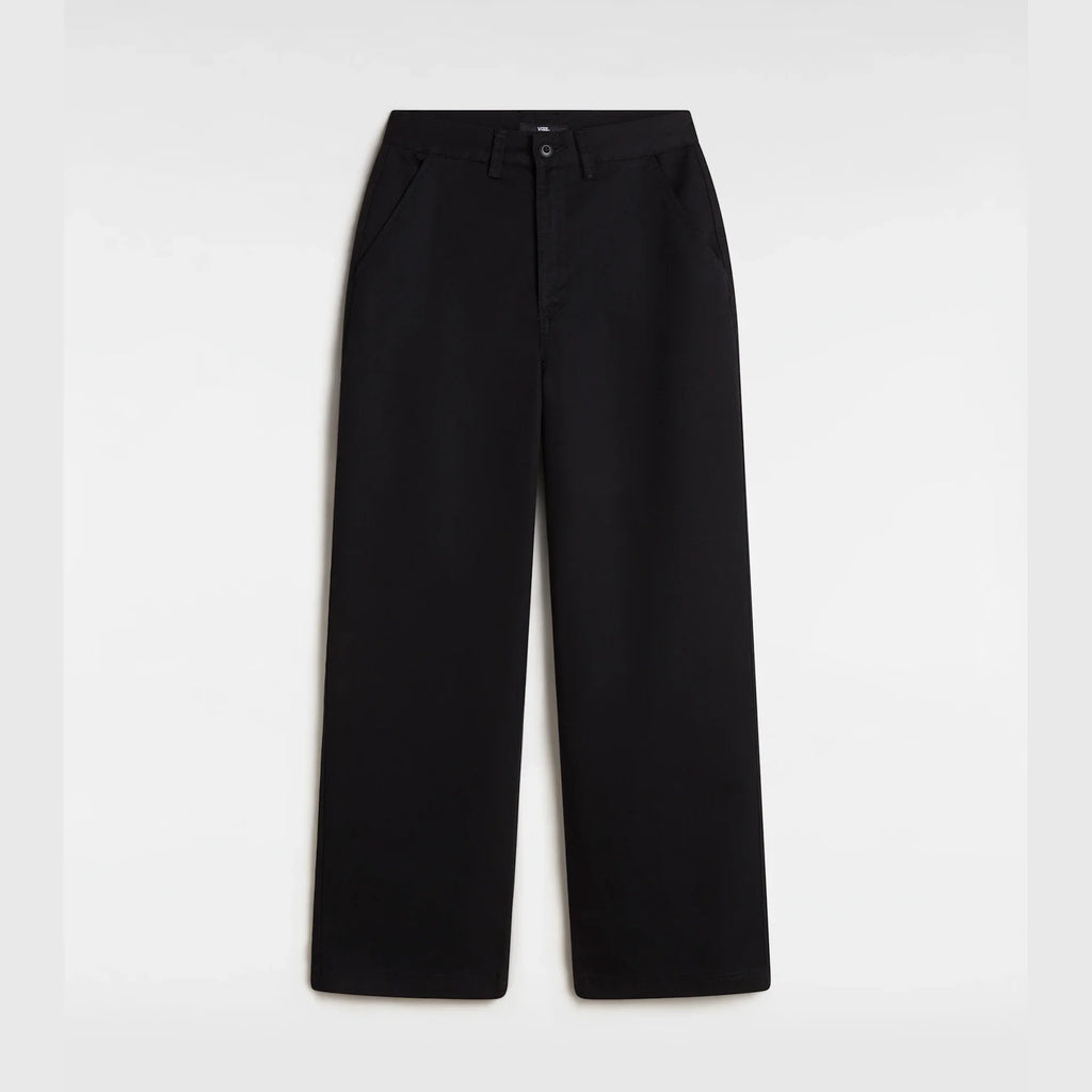 VANS Palmer Wide Leg Chino Pant Black kép 1