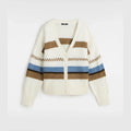VANS Valerie Stripe Cardigan marshmallow kép 1