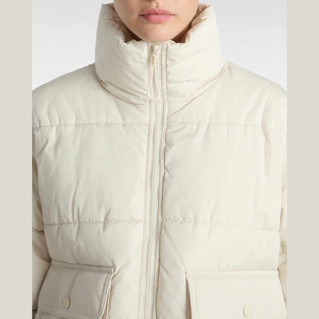 VANS MTE Aubrey Primaloft Puffer turtledove Kabát kép 6