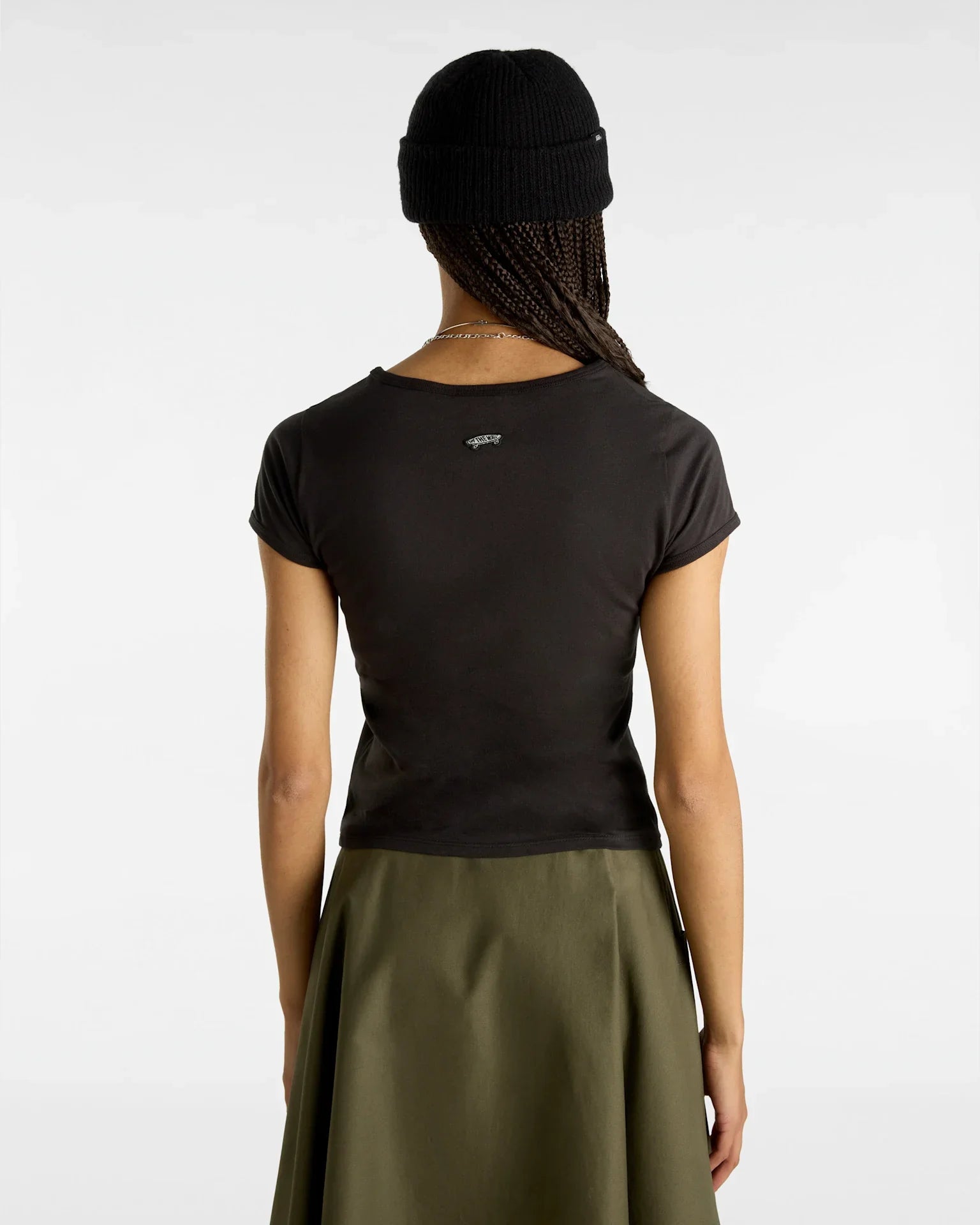 VANS LX SS Baby Tee Black VN000HM0BLK1 - 4