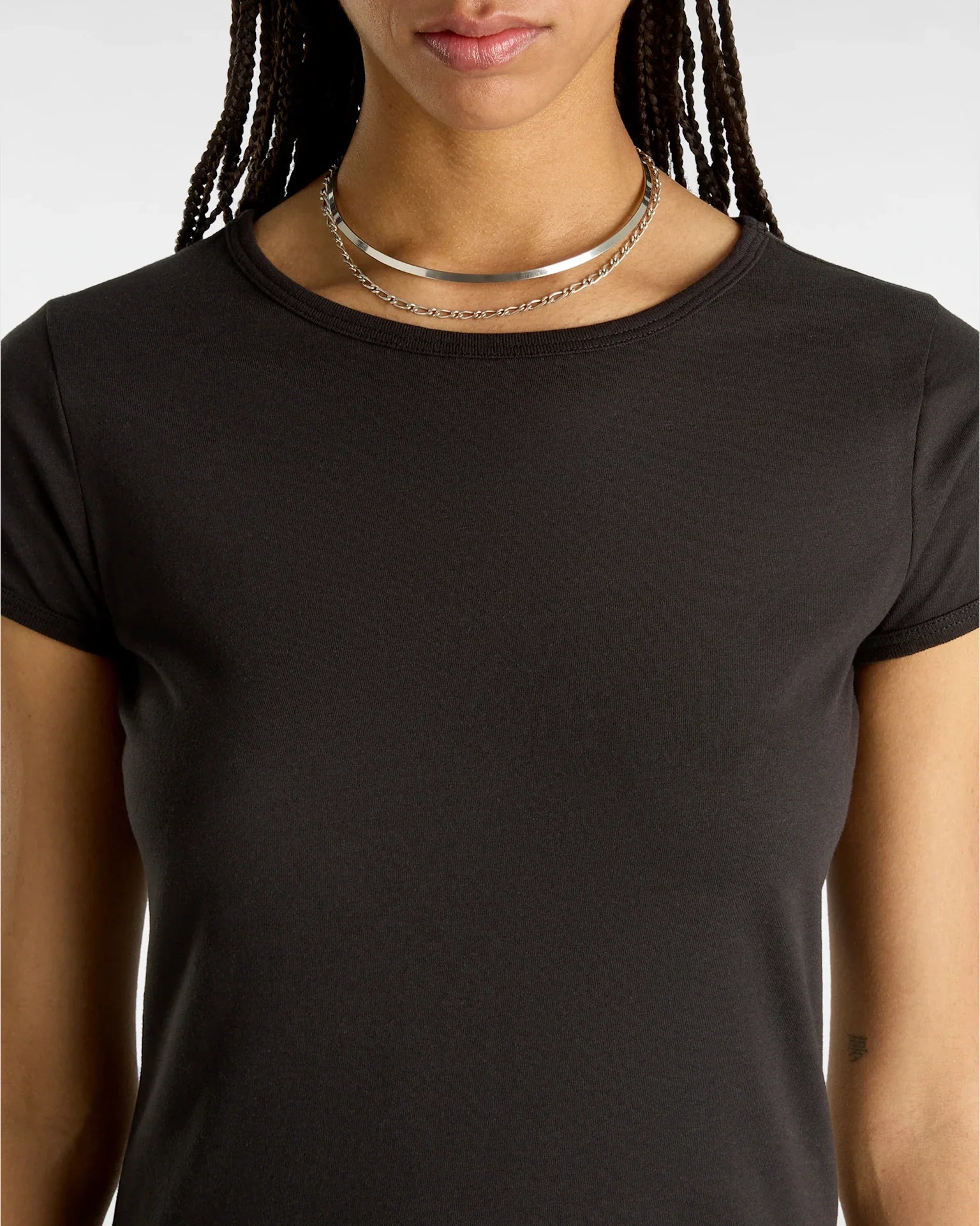VANS LX SS Baby Tee Black VN000HM0BLK1 - 6
