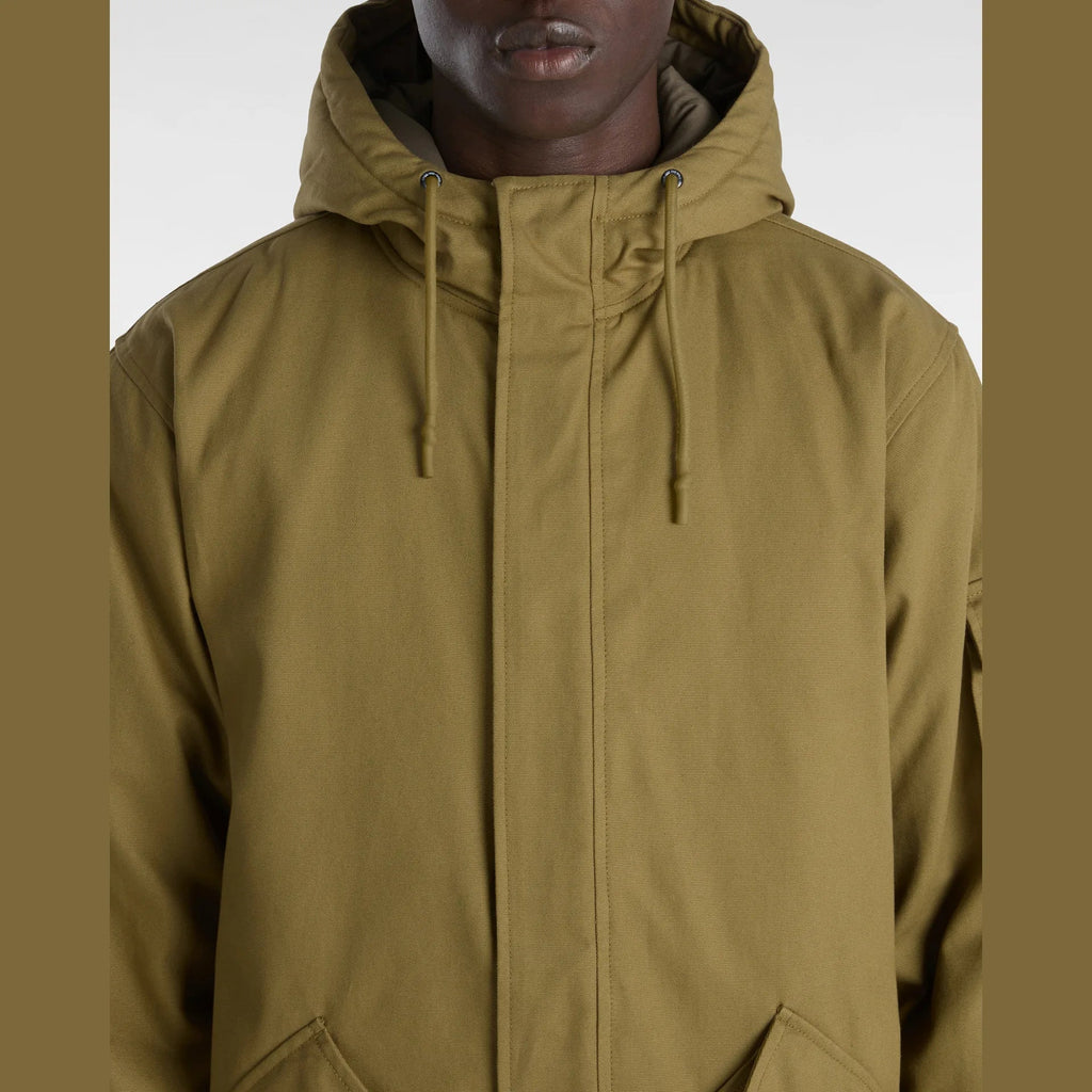 VANS Henrique Parka Gothic Olive kép 8