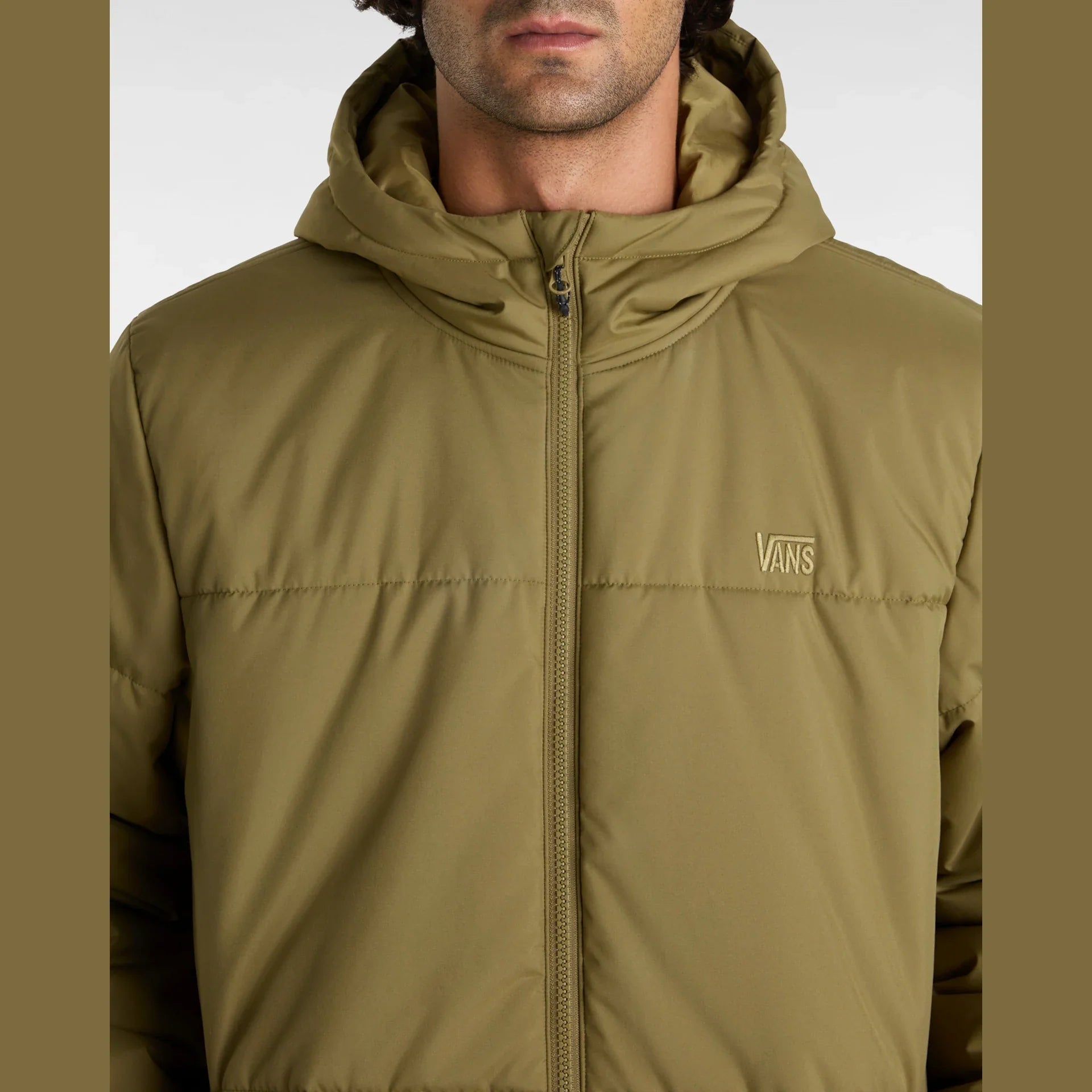 VANS MTE NORRIS PUFFER Gothic Olive kép 7