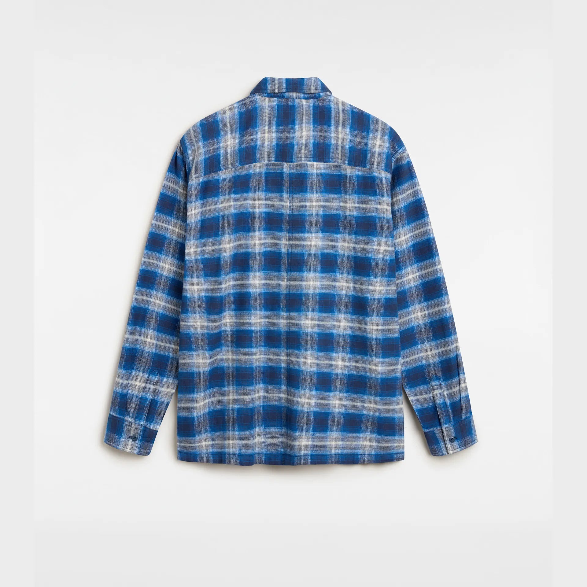VANS MONTWOOD ZIP FLANNEL DRESS BLUES/TRUE BLUE kép 2