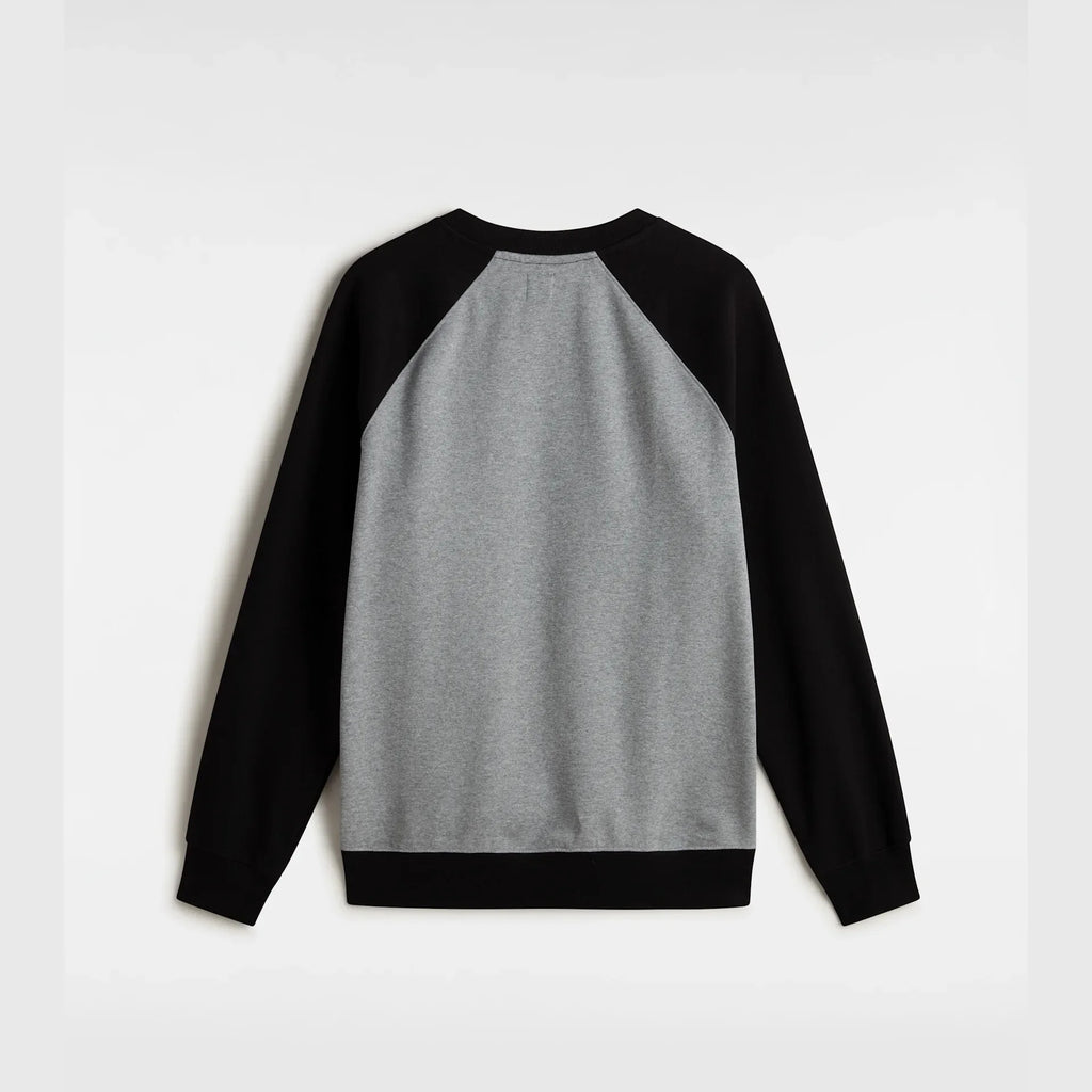 VANS Core Basic Raglan Crew Black/Cement Heather kép 2