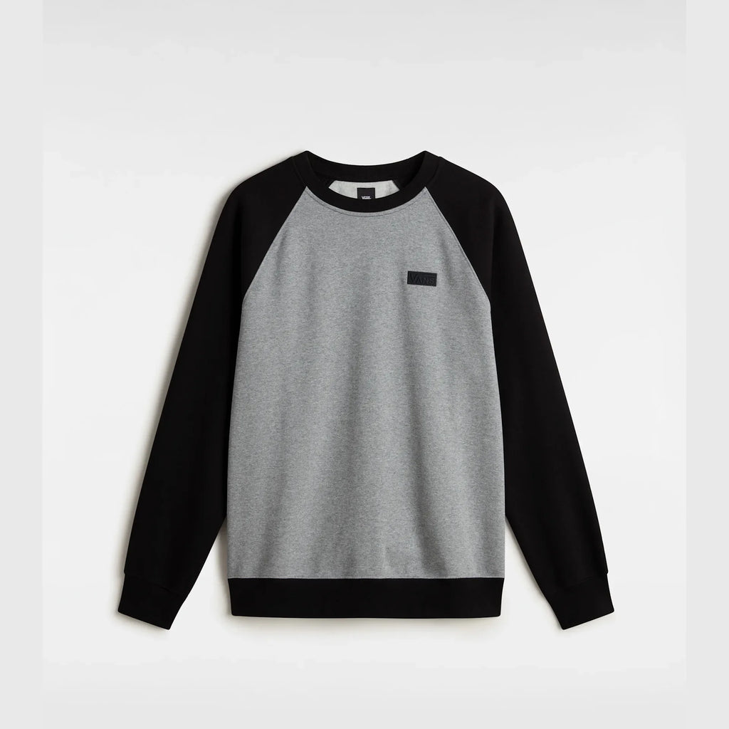 VANS Core Basic Raglan Crew Black/Cement Heather kép 1