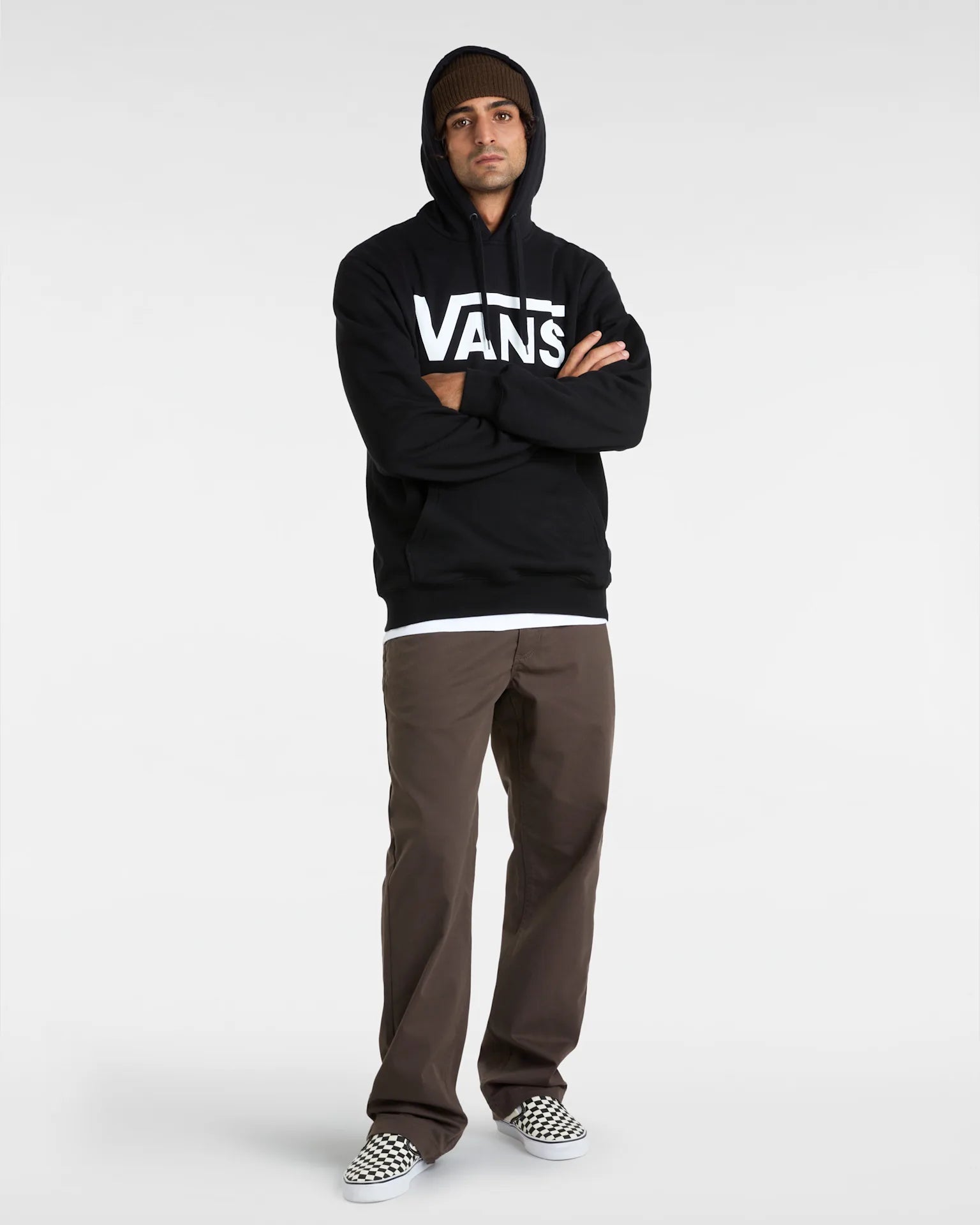 VANS Vans Classic Pullover Black Pulóver VN000HNXBLK1 - 3