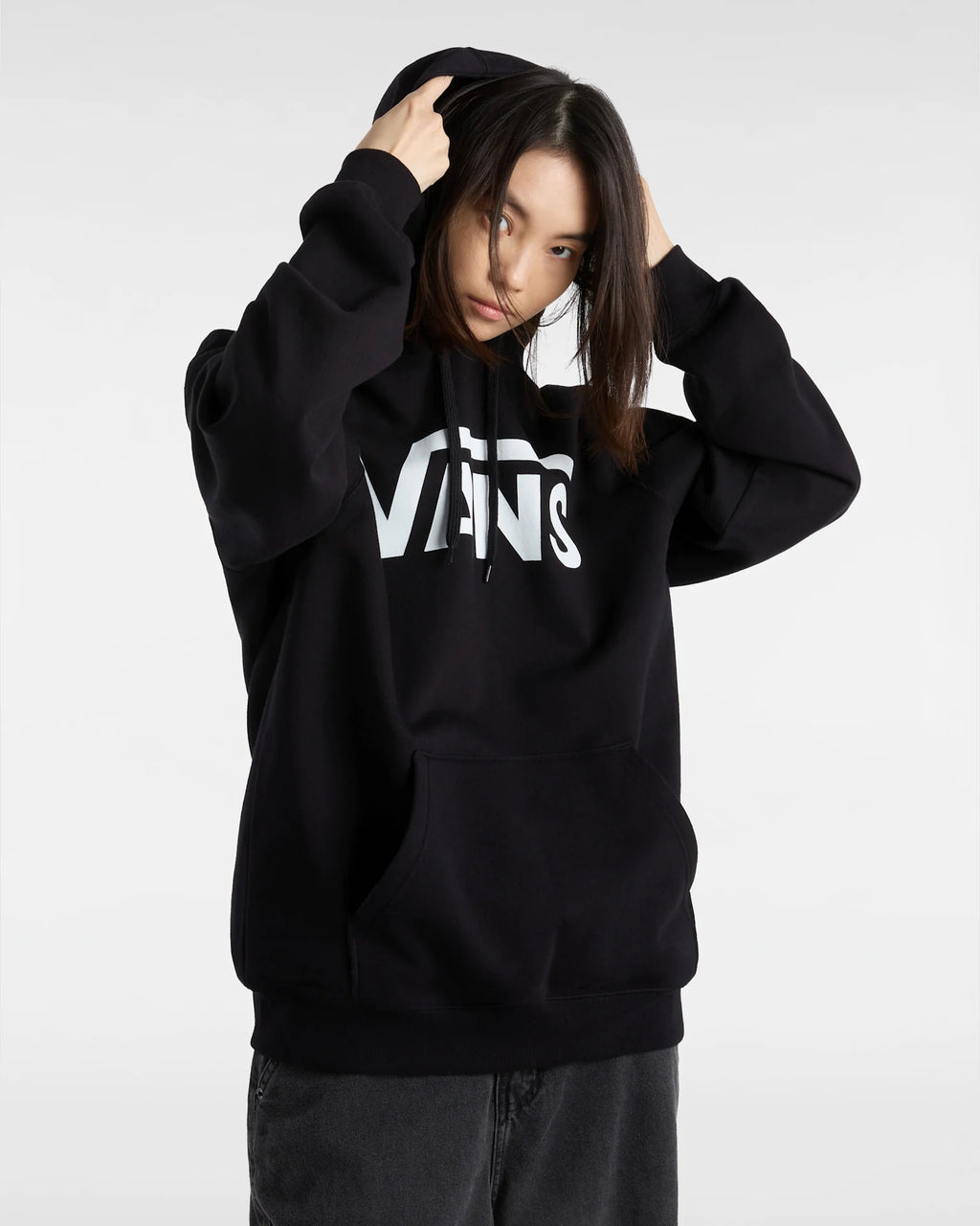 VANS Vans Classic Pullover Black Pulóver VN000HNXBLK1 - 6