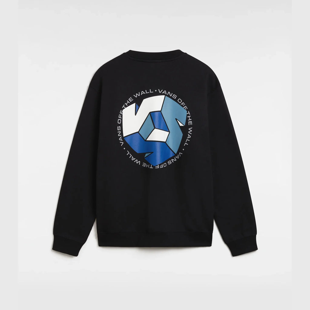 VANS CYCLE V CREW Black kép 2