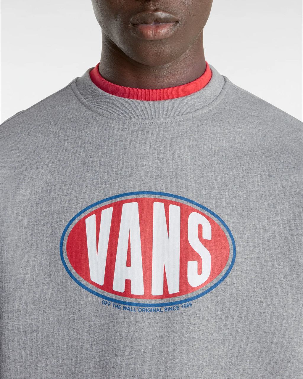 VANS Spray On Loose Crew Cement Heather Zokni VN000HPQ02F1 - 7