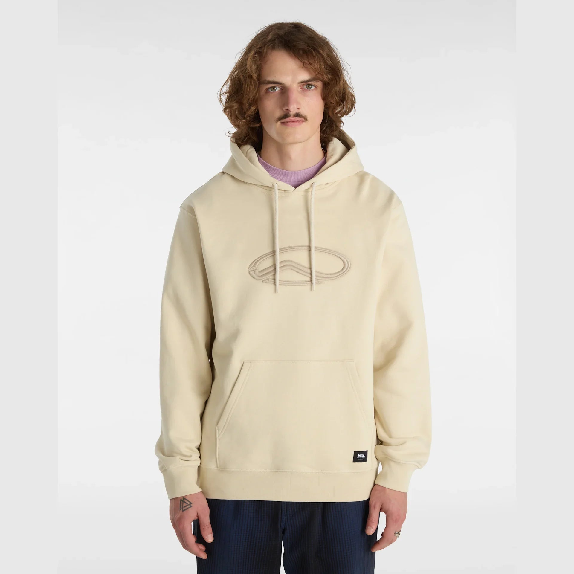 VANS Vans Oval Loose Fleece PO oatmeal kép 3