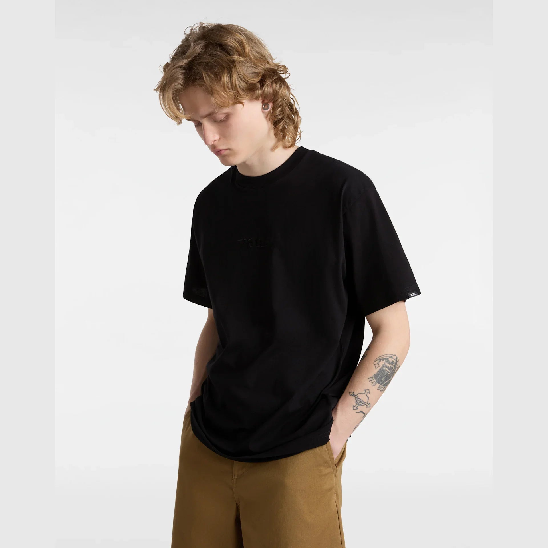 VANS ESSENTIAL LOOSE SS Black kép 5