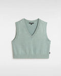 VANS Syd Sweater Vest GRAY MIST Mellény VN000HQ3M8I1 - 1