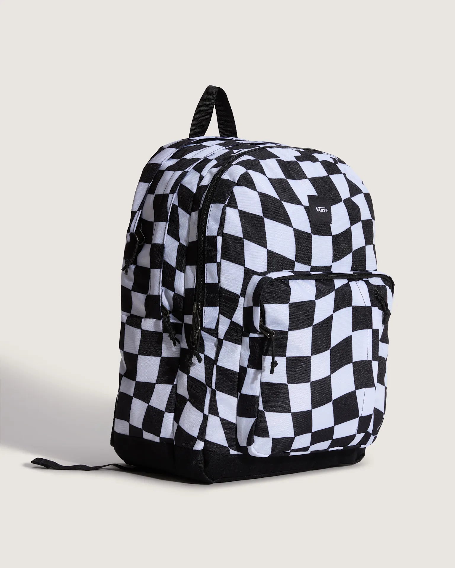 VANS Old Skool Trek Backpack CHECKERBOARD marshmallow Hátizsák VN000HRHFS81 - 2