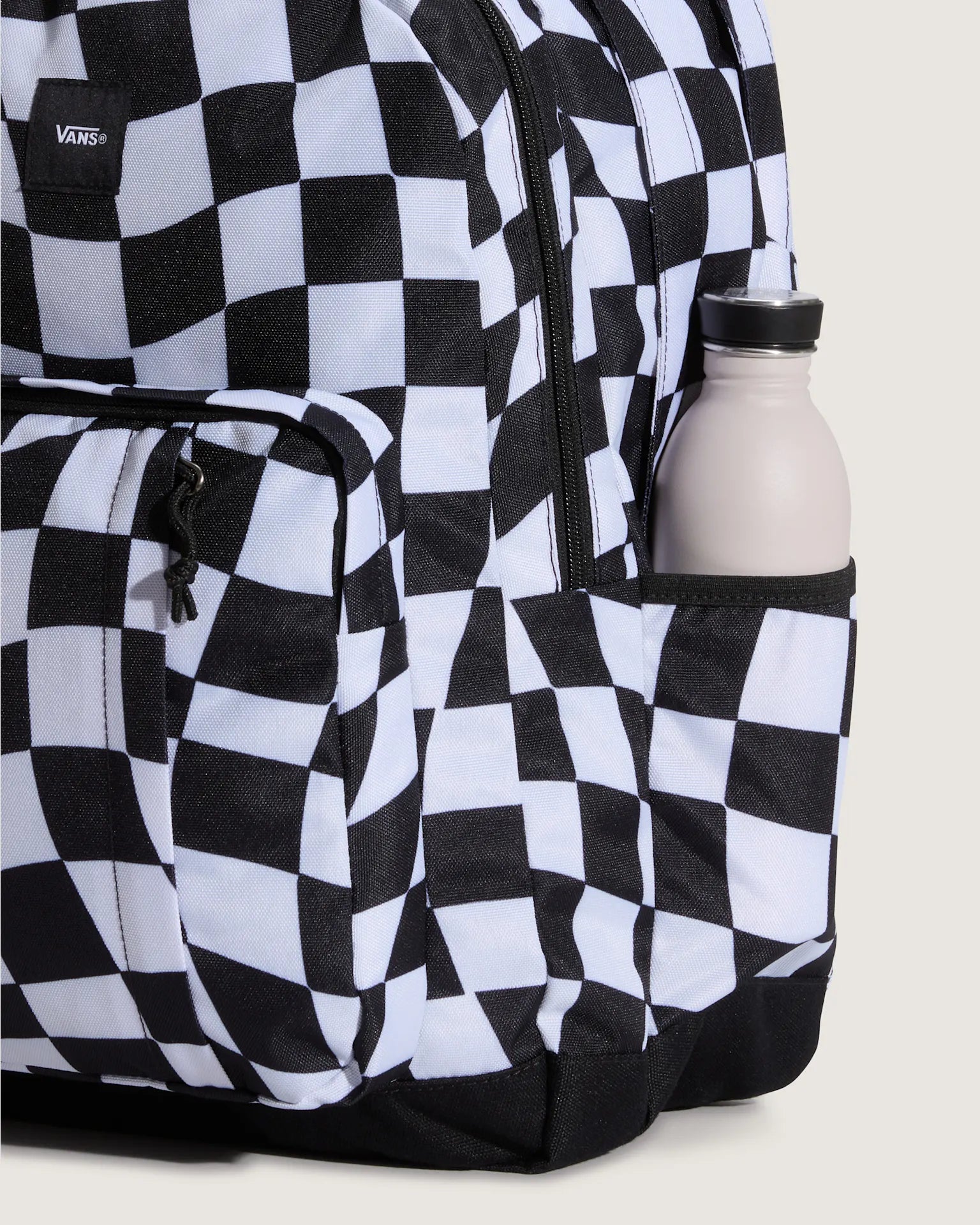 VANS Old Skool Trek Backpack CHECKERBOARD marshmallow Hátizsák VN000HRHFS81 - 4