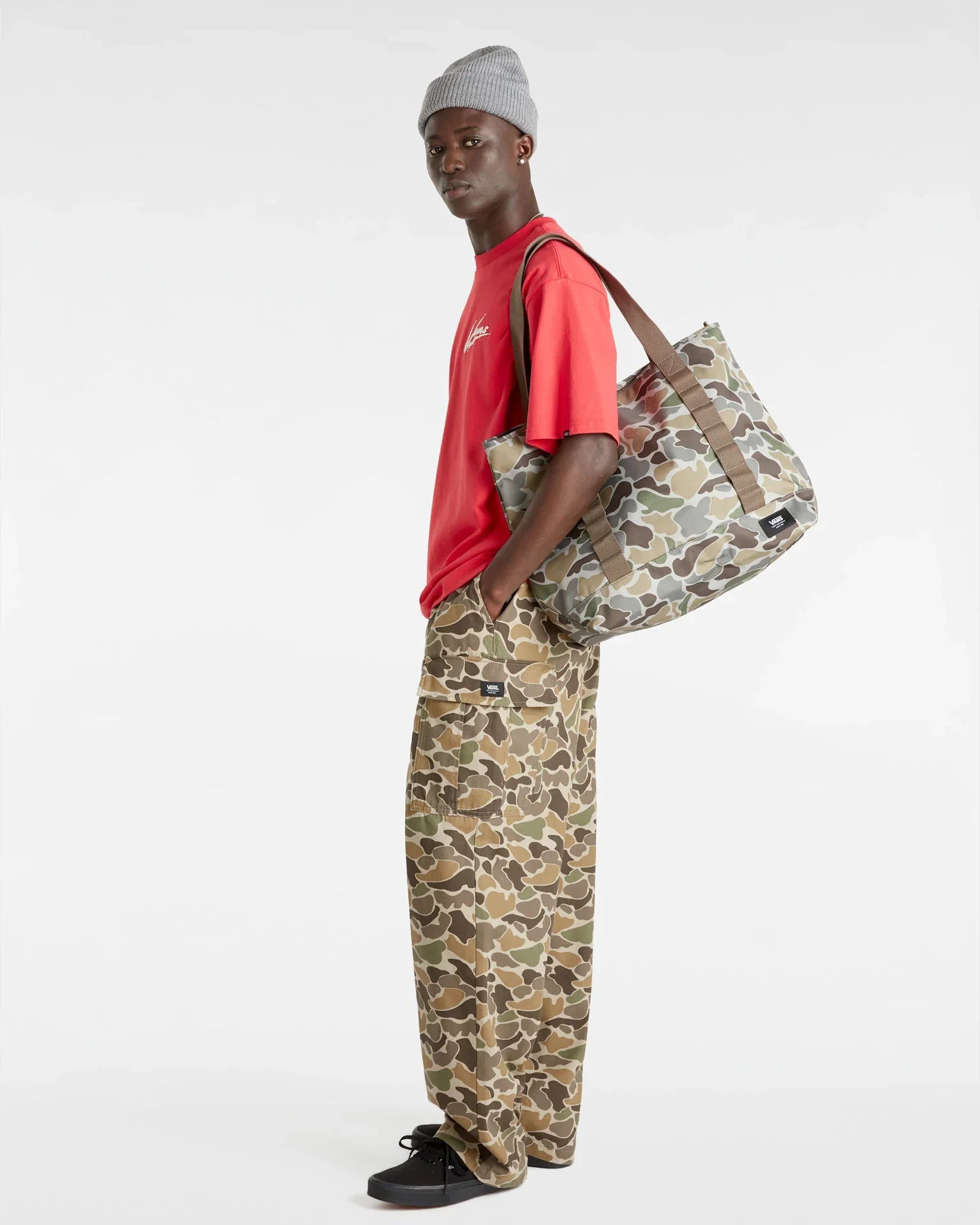 VANS Pergs DX Tote BUNGEE CORD/TURKISHCFEE kép 5