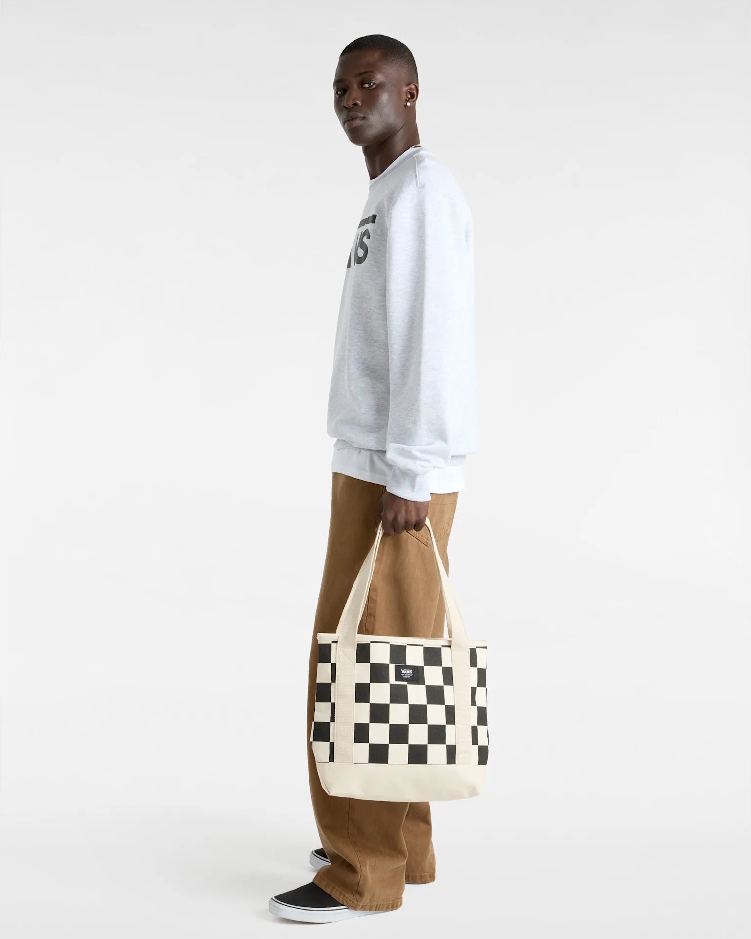 VANS Pergs Midi Tote antique white Bevásárlótáska VN000HRT3KS1 - 5