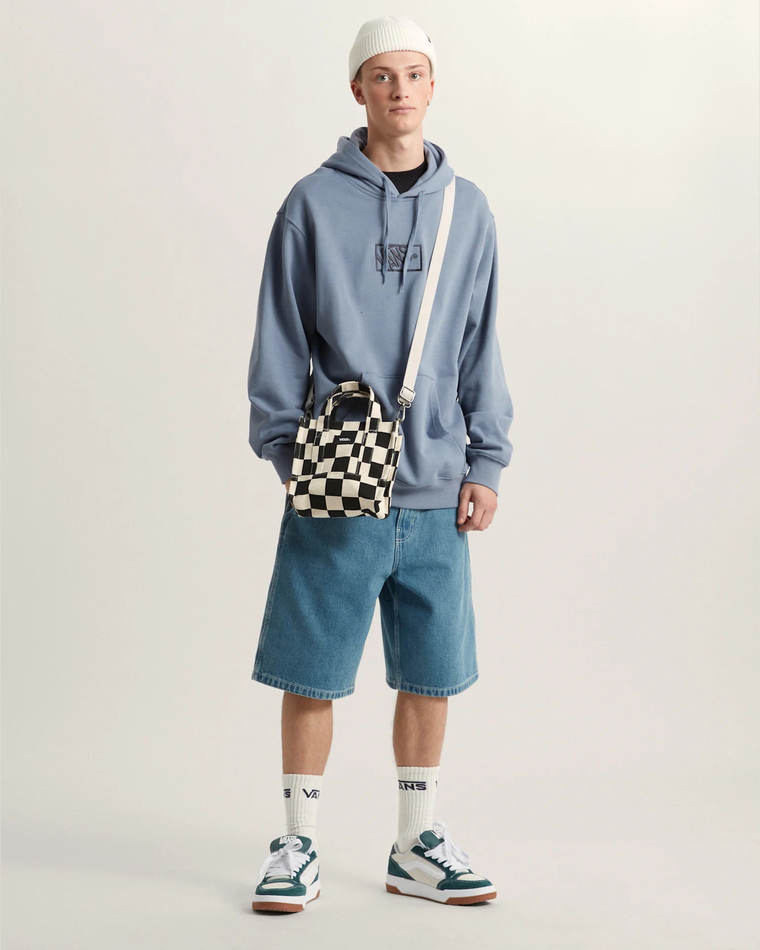 VANS Lil Pergs Tote antique white Bevásárlótáska VN000HRW3KS1 - 5