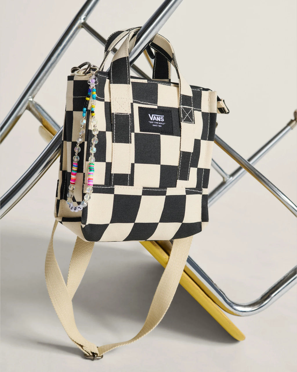 VANS Lil Pergs Tote antique white Bevásárlótáska VN000HRW3KS1 - 7