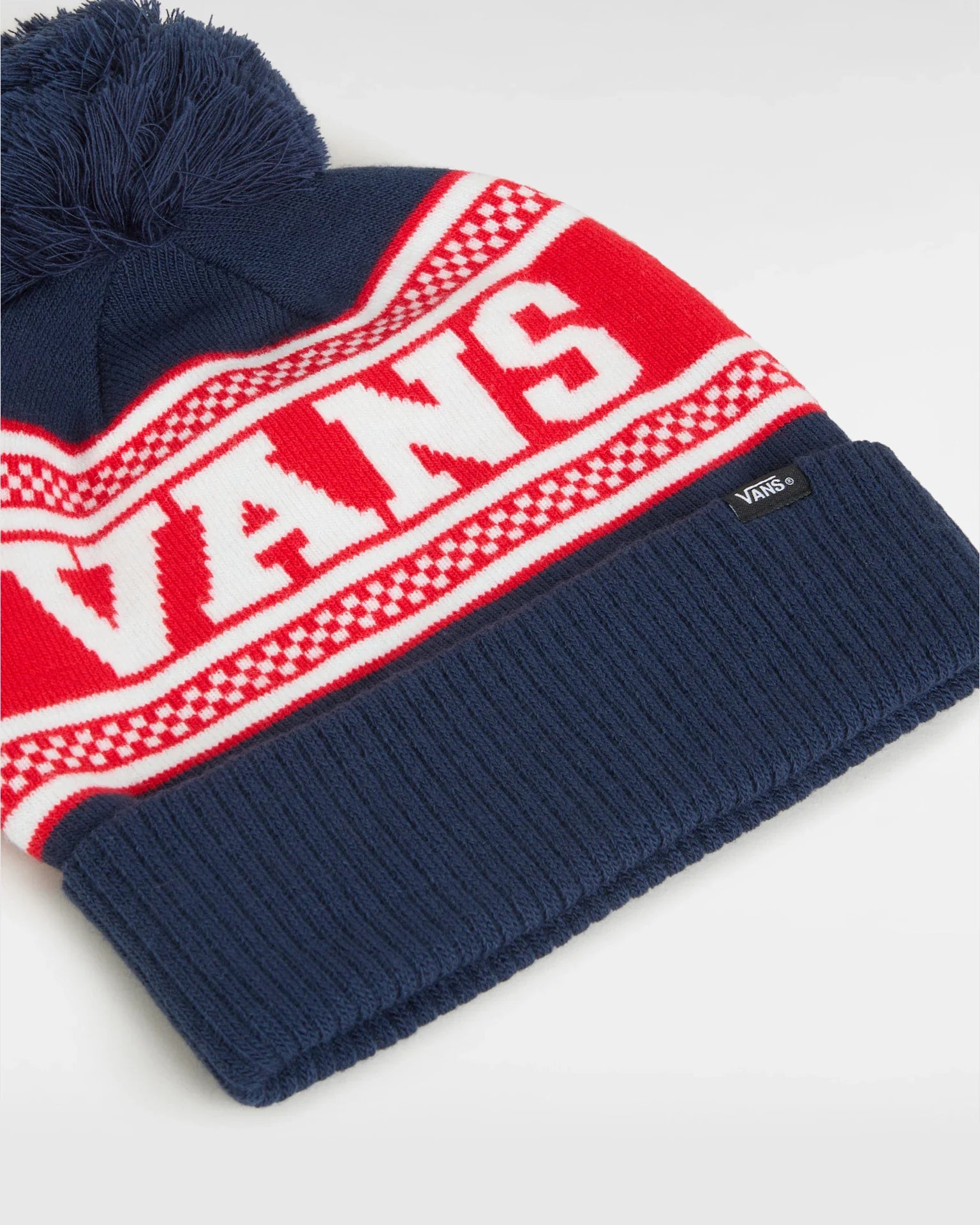 VANS Vans Check Pom Beanie dress blues kép 3
